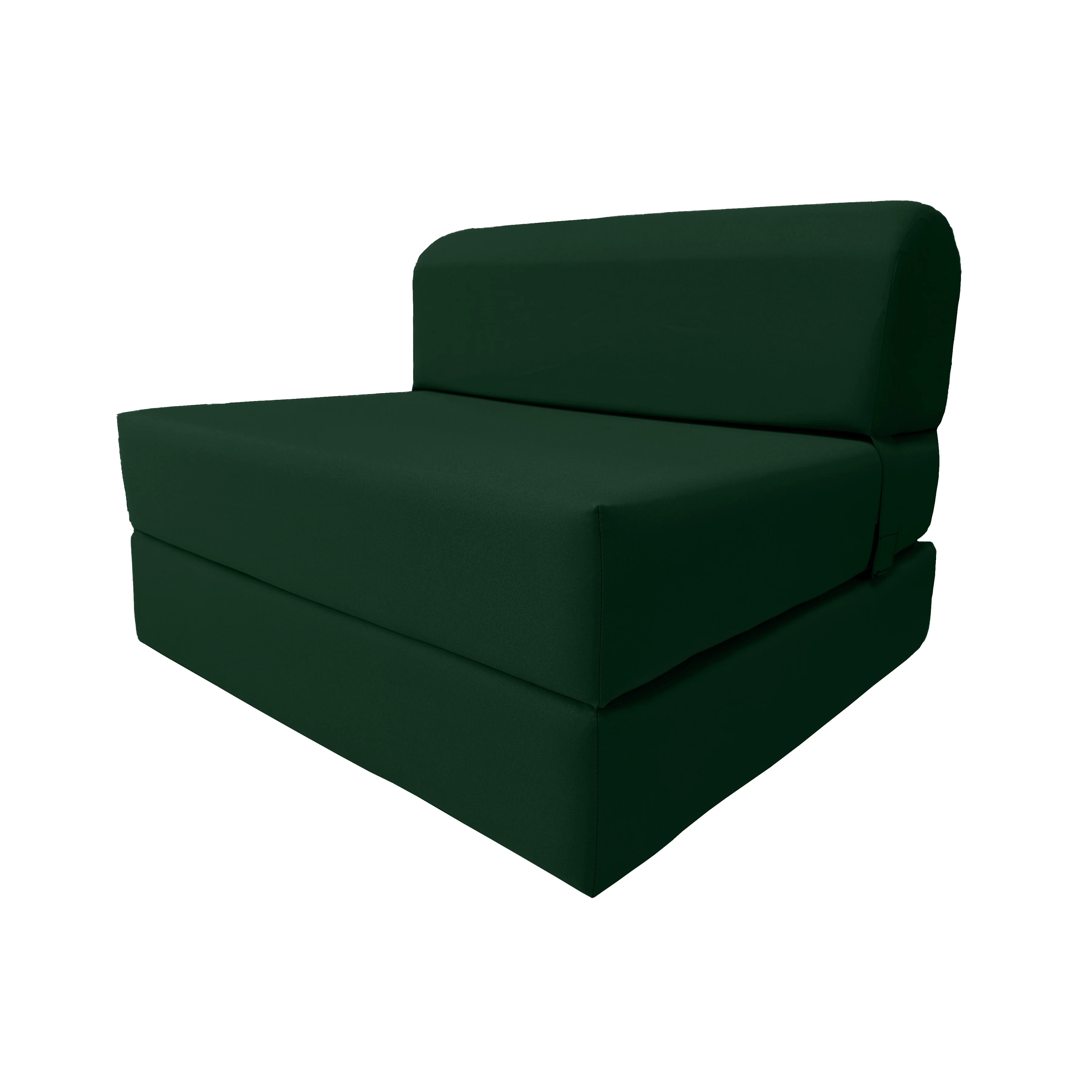 Hunter Sleeper Chair Folding Foam Beds, Portable Studio Sofa Guest Bed, 6 x 36 x 70