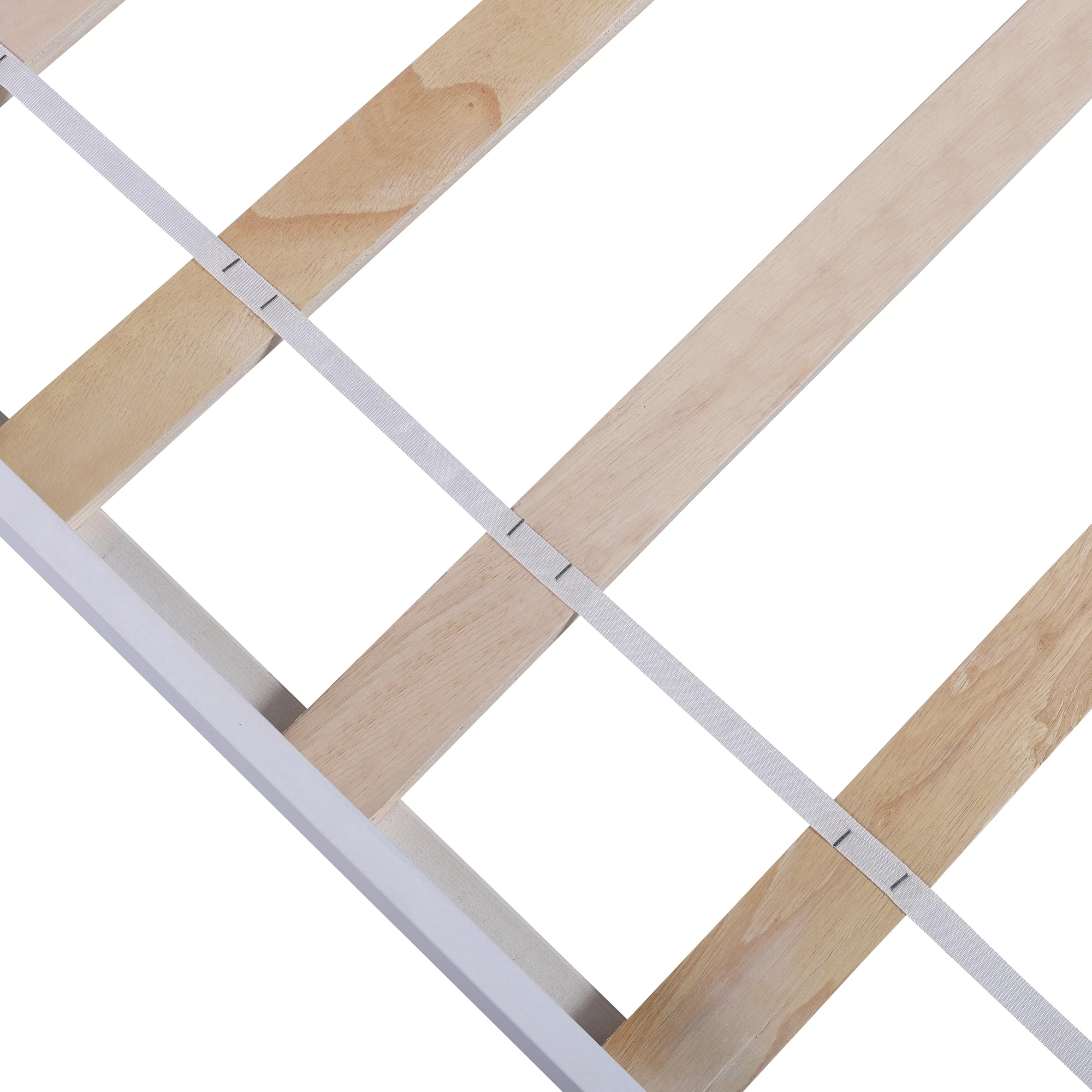 OWSOO Twin size Platform Bed Wood Platform Bed with Trundle