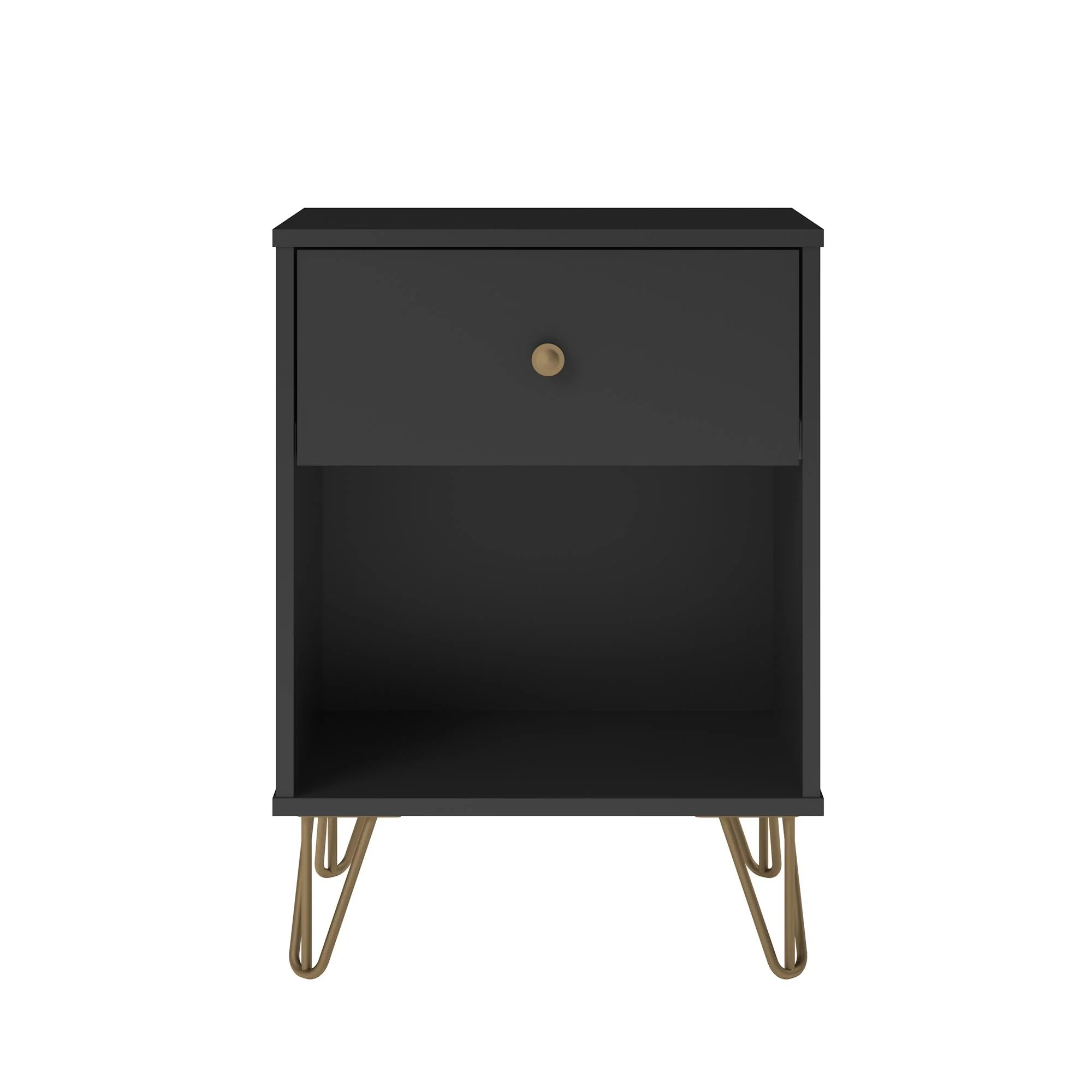 Novogratz Owen Nightstand, Black