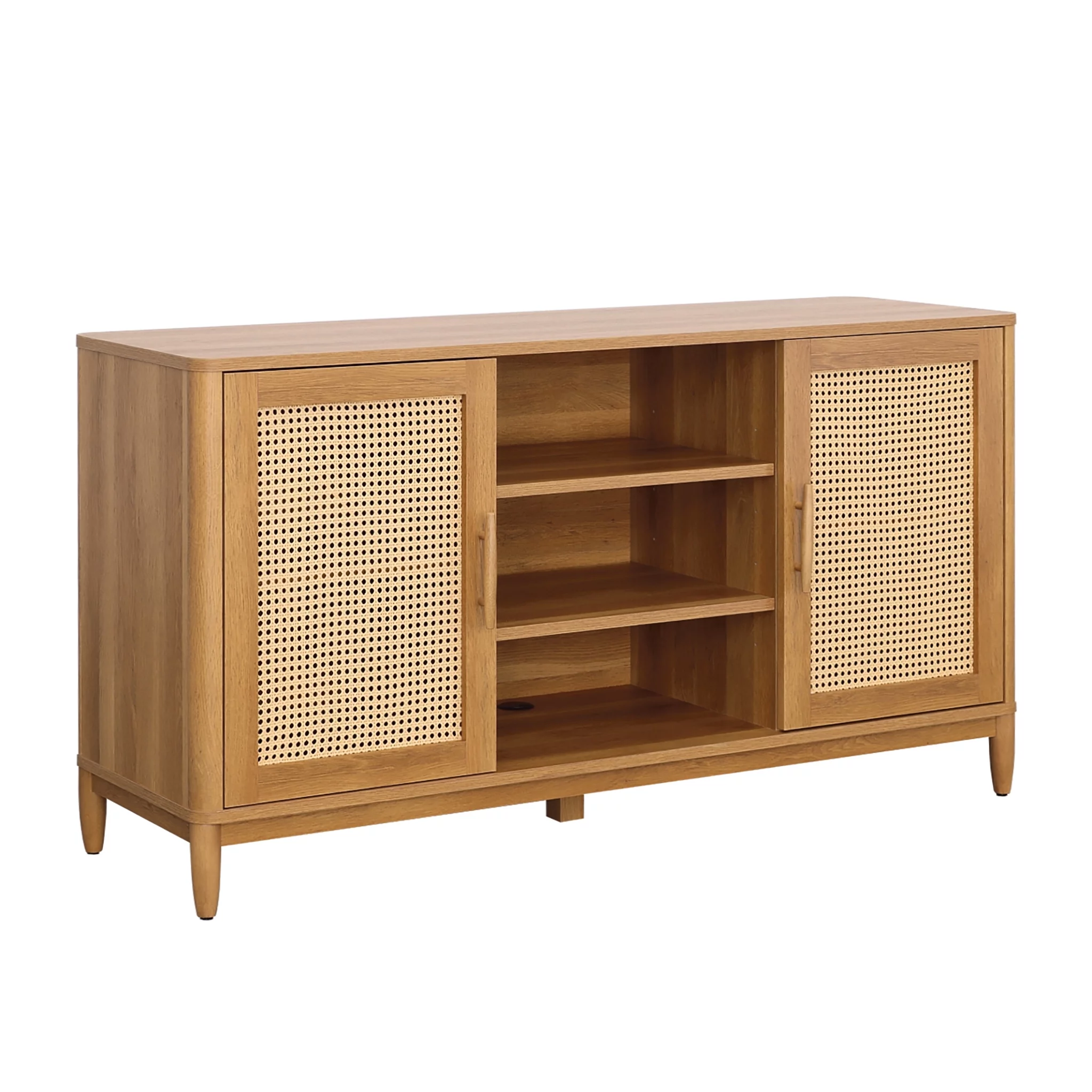Better Homes & Gardens Springwood Cane TV Stand for TV's up to 65