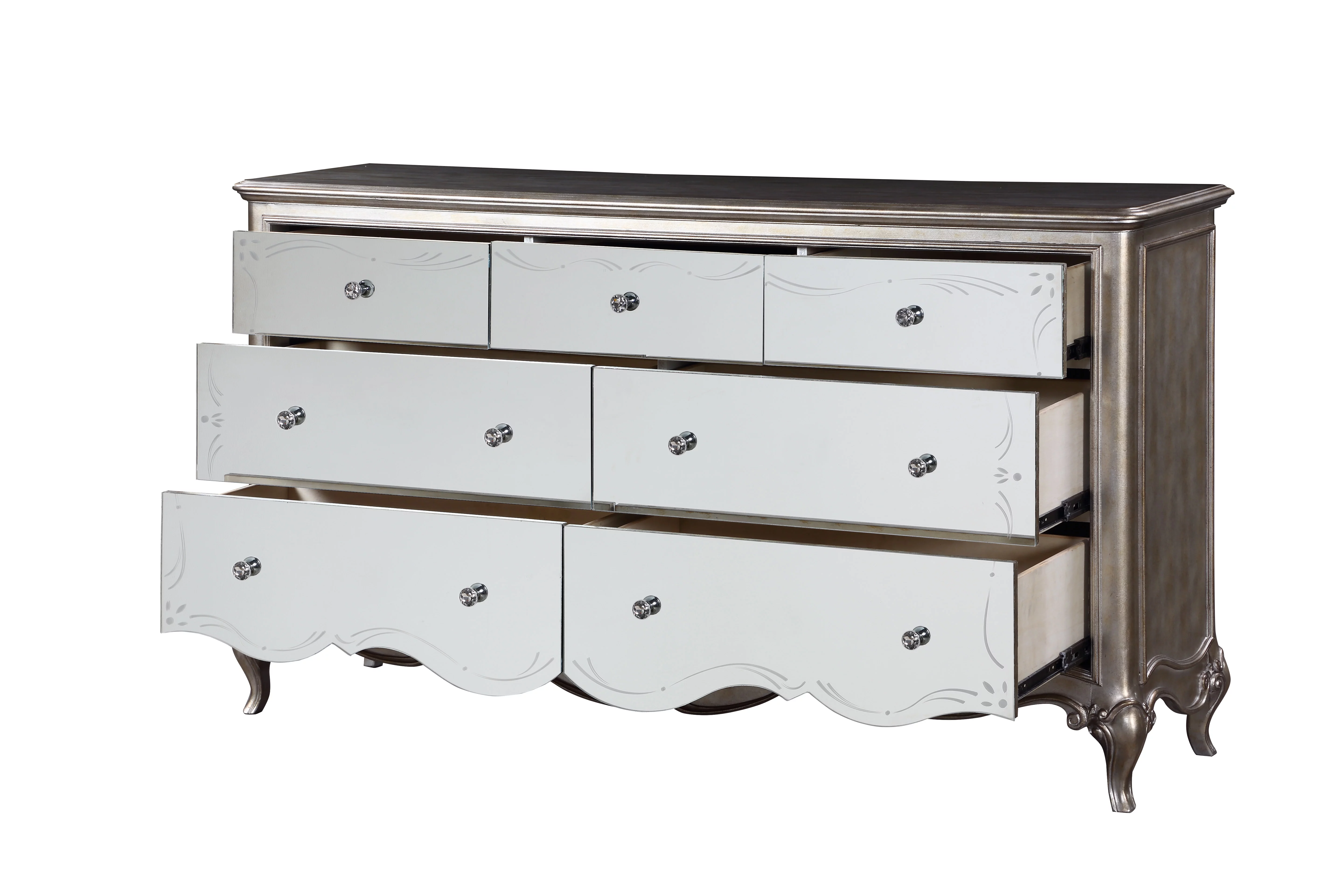 ACME Esteban Dresser (Jewelry Box) in Antique Champagne 22205