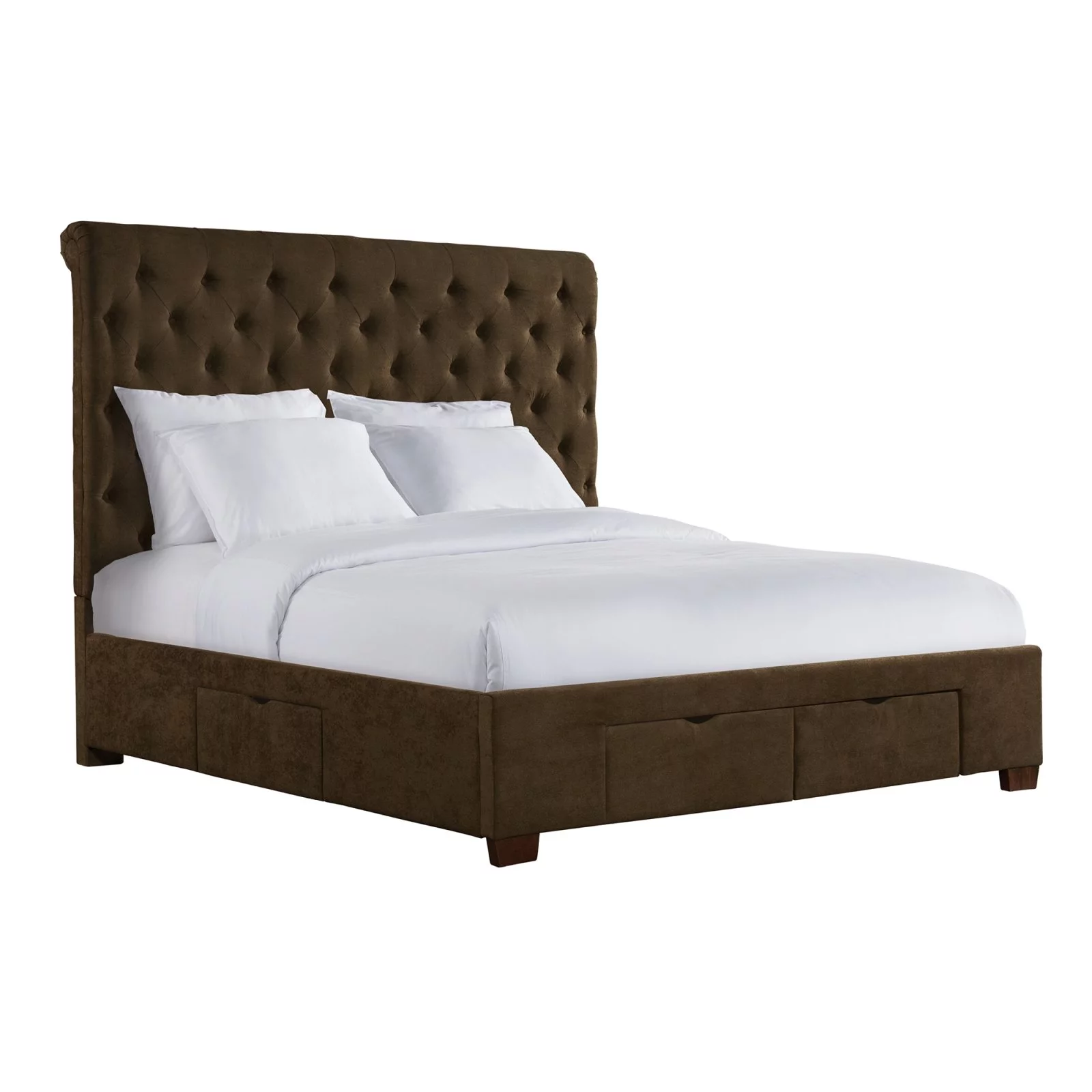 Picket House Furnishings Jeremiah King Upholstered Storage Bed