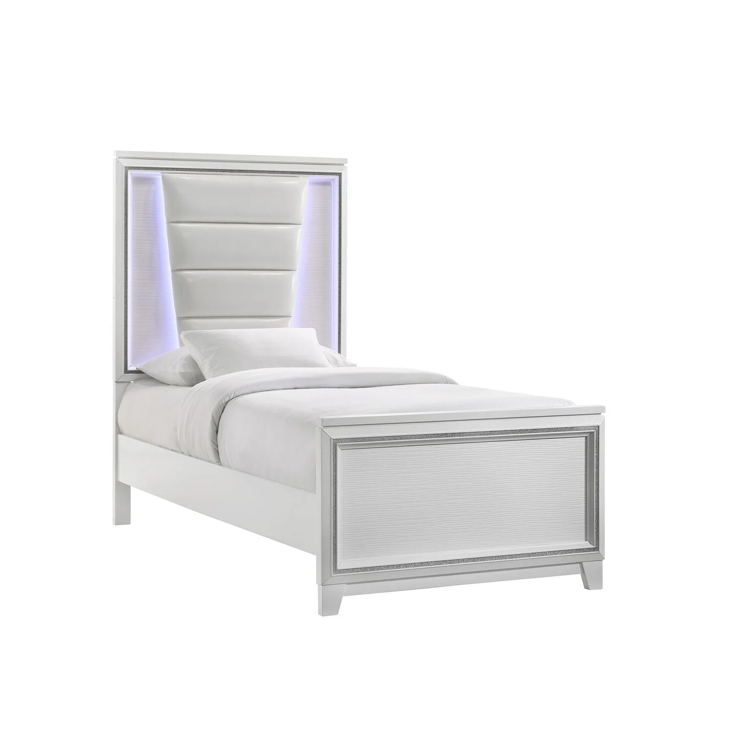 Picket House Furnishings Taunder Twin 3PC Bedroom Set in White