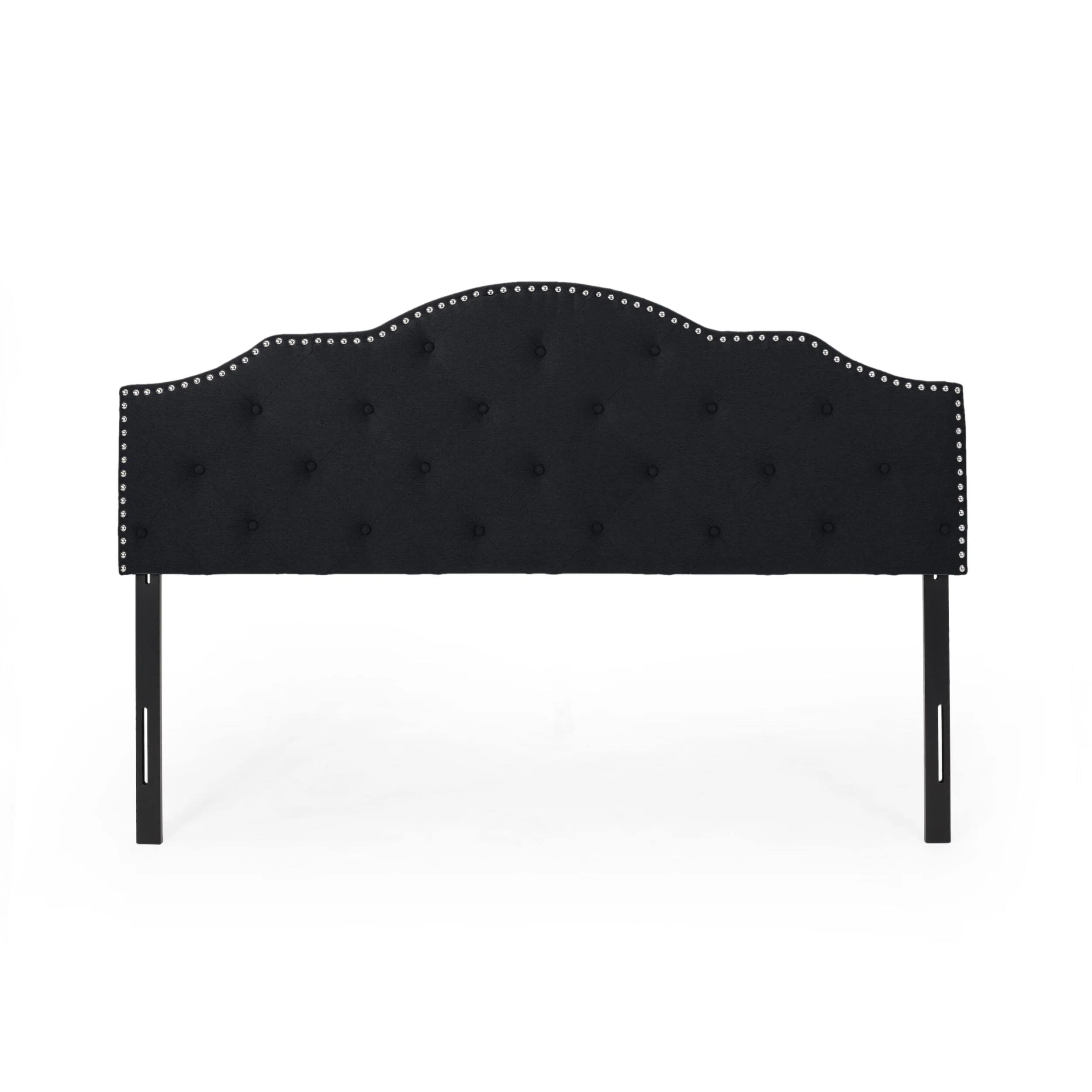 Christopher Knight Home Cordeaux Contemporary Upholstered Headboard by  Black King