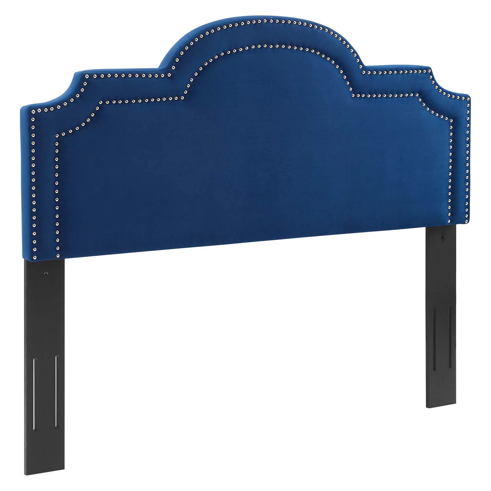 Modway Belinda Performance Velvet Full/Queen Headboard in Navy