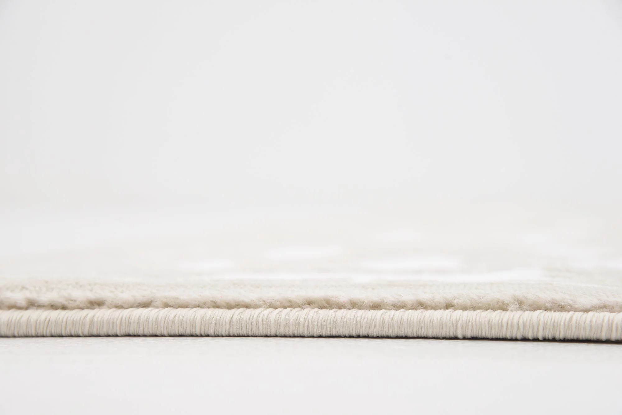 Unique Loom Taft Rushmore Rug White Brown/Beige 8' Square Textured Floral Farmhouse Perfect For Dining Room Living Room Bed Room Kids Room