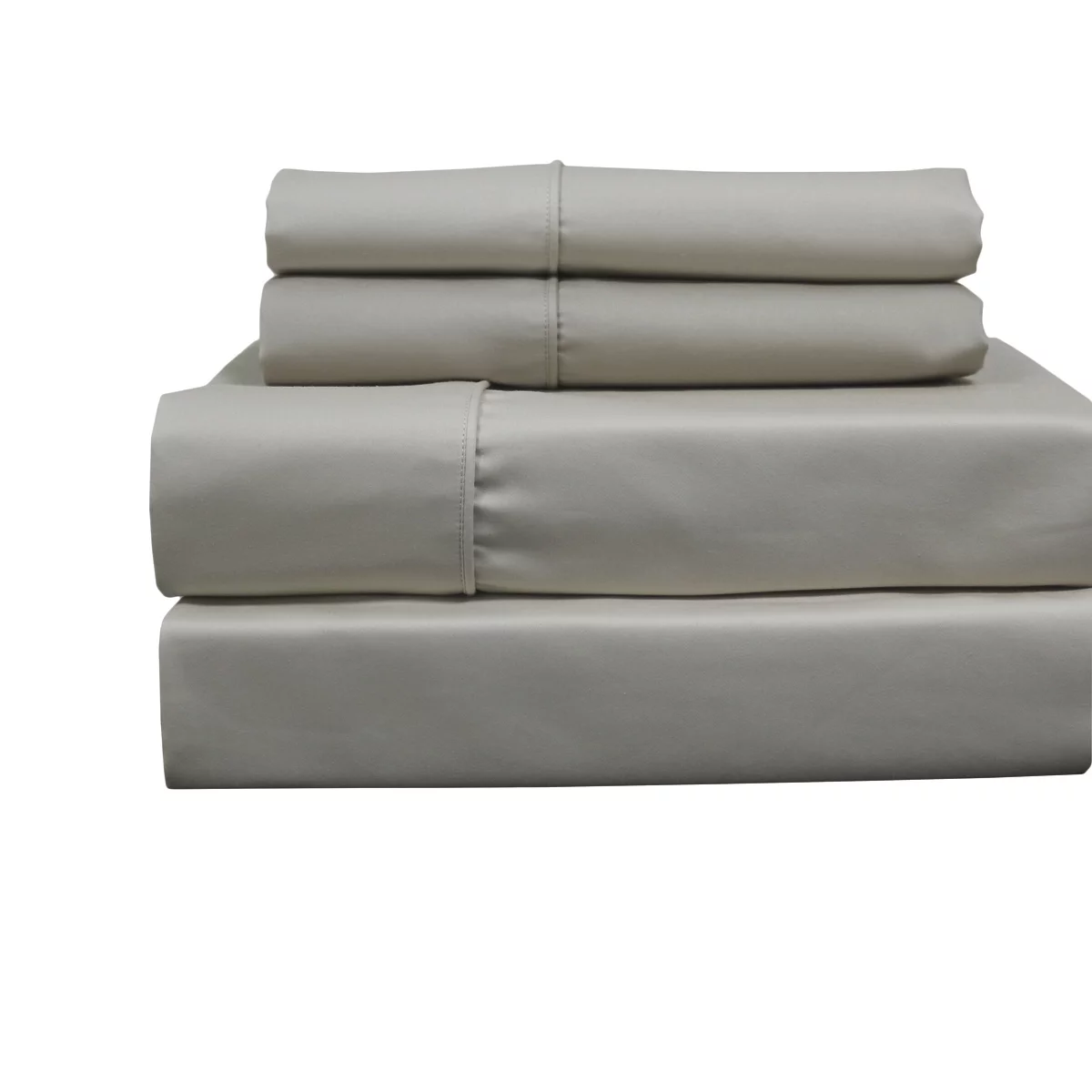 22-inch Super Deep Pocket Bed Sheets Wrinkle Free Cotton 650TC Solid - King - Linen