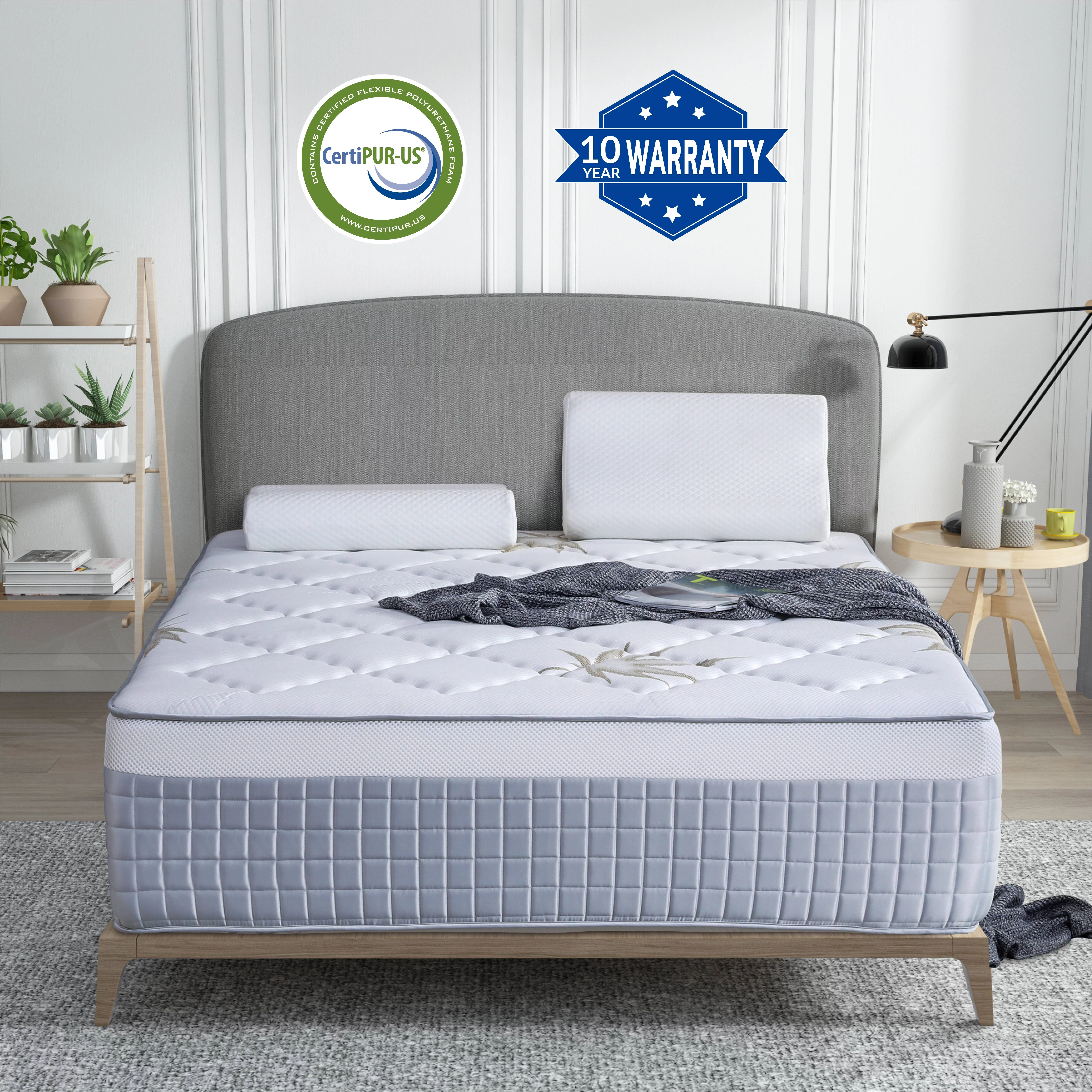 Mlily Mprove 15 inch Gel Memory Foam Mattress, Twin XL Size Bed in a Box, Medium