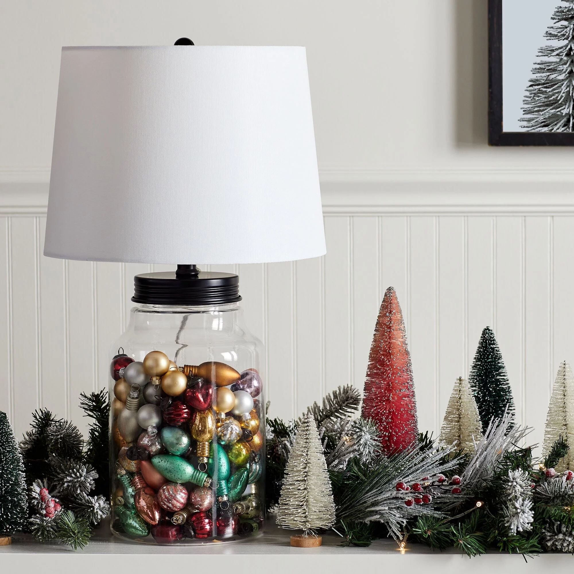 Catalina Lighting Fillable Glass Table Lamp - 13.0 x 13.0 x 22.5