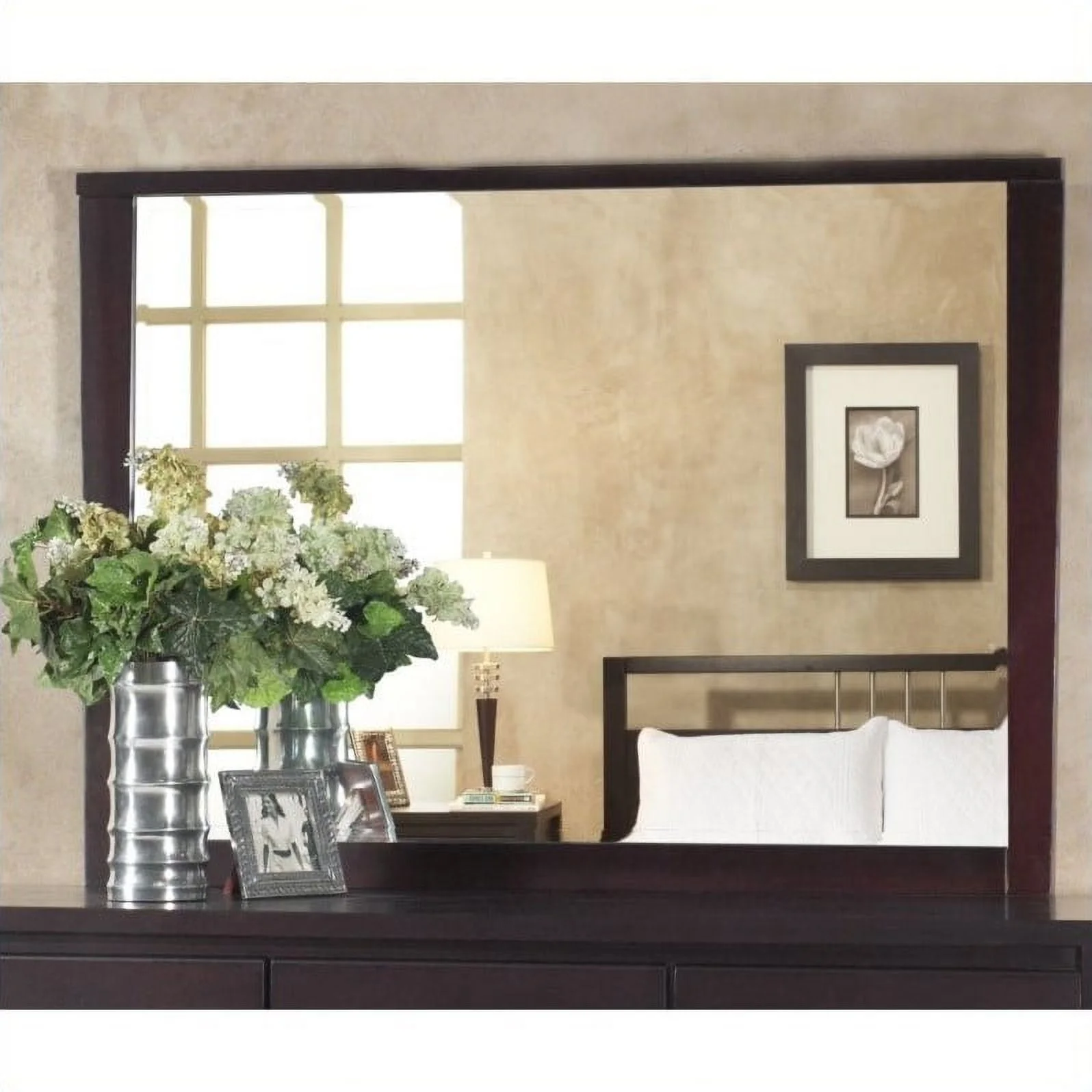 Modus Nevis Landscape Mirror in Espresso