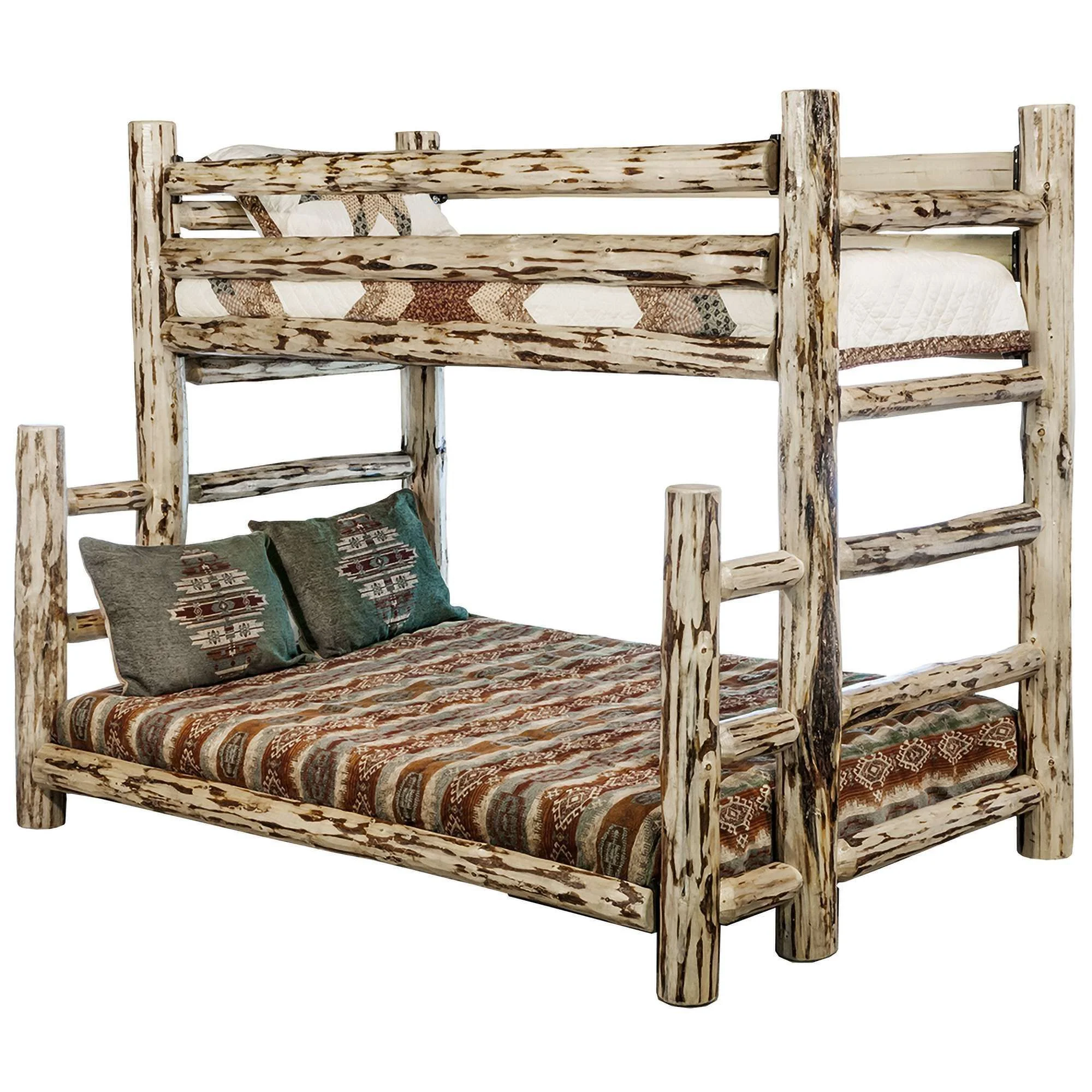 Montana Collection Twin over Full Bunk Bed, Ready to Finish