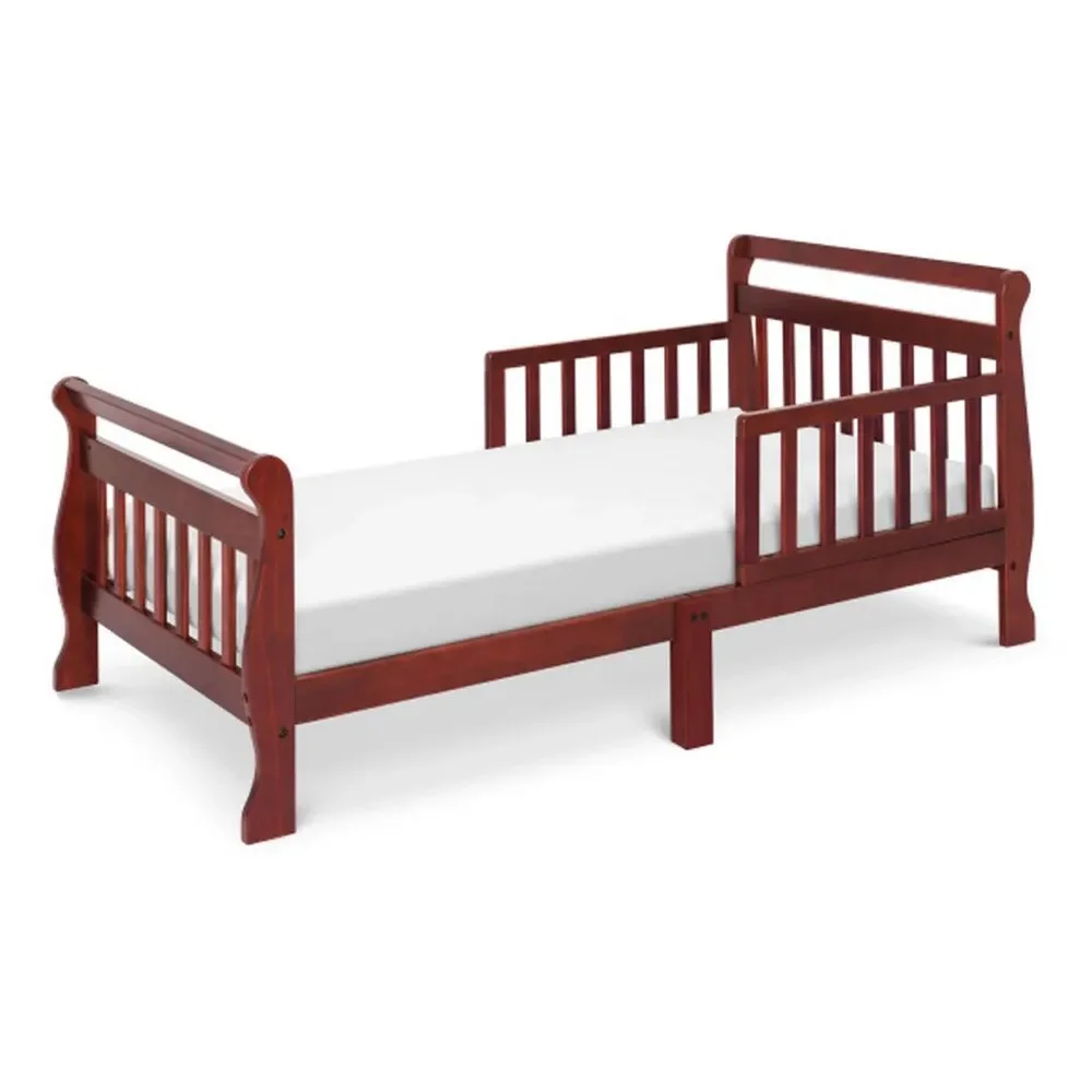 DaVinci Baby Sleigh Toddler Bed, Multiple Finishes wooden bed girls bed kids bed bedroom furniture