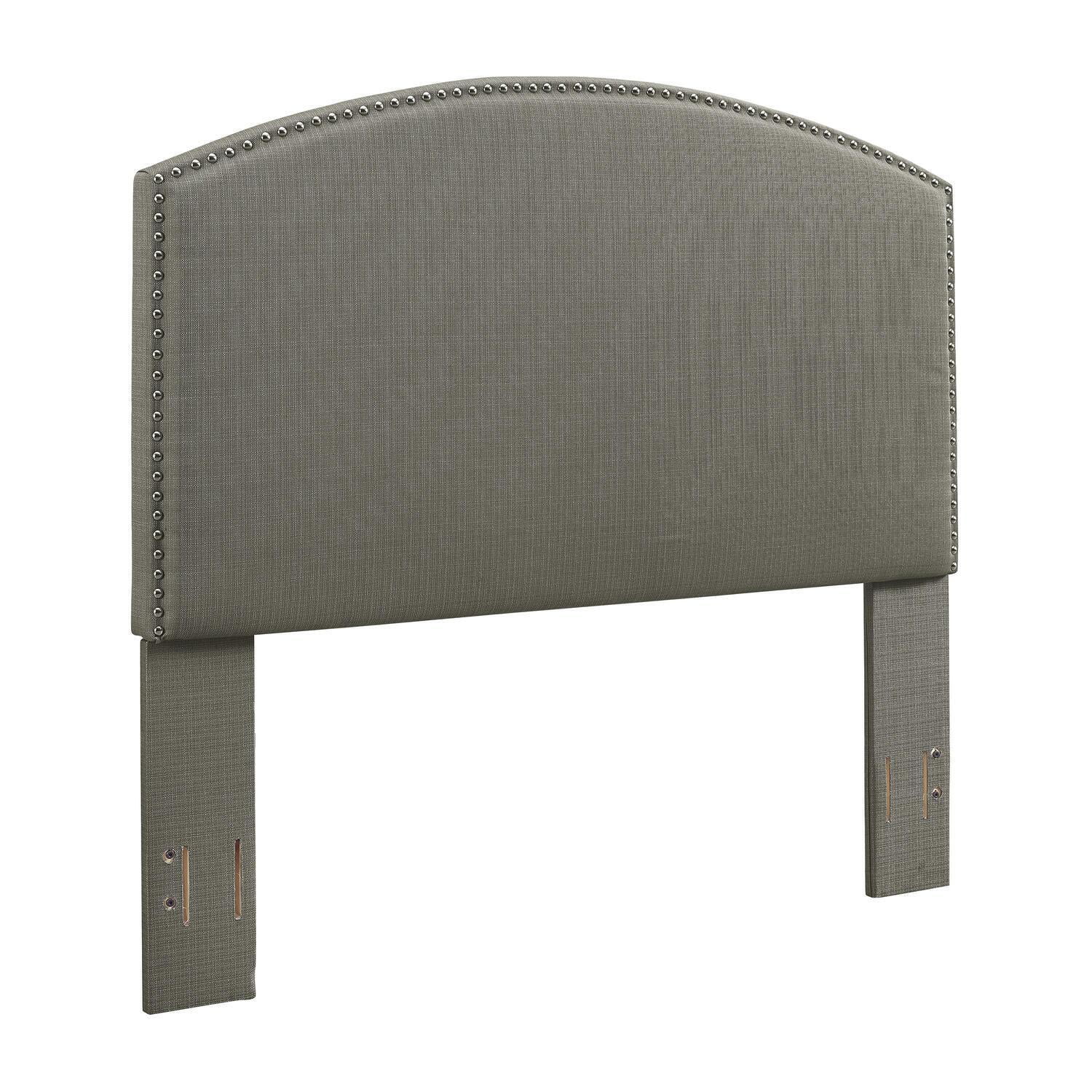 HomeStock Renaissance Revival Upholstered King/Cal King Headboard Creme