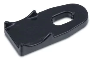 Ocal CB2-G, Conduit Clamp-Back Spacer, Pvc Ctd Clamp Back Spacer 2In Gry, 1 PC