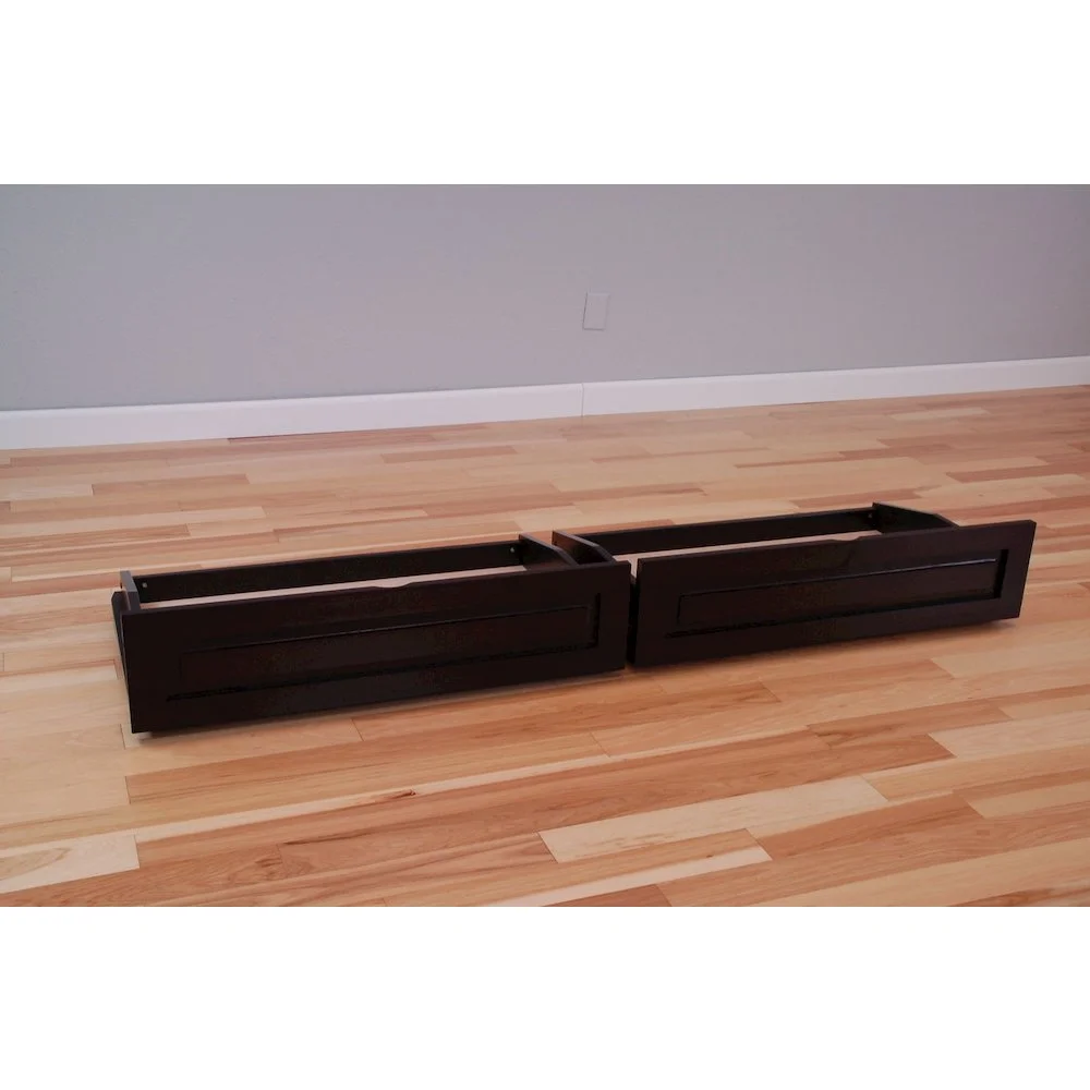 Kodiak Furniture Phoenix Futon with Suede Fabric Mattress in Blue/Butternut