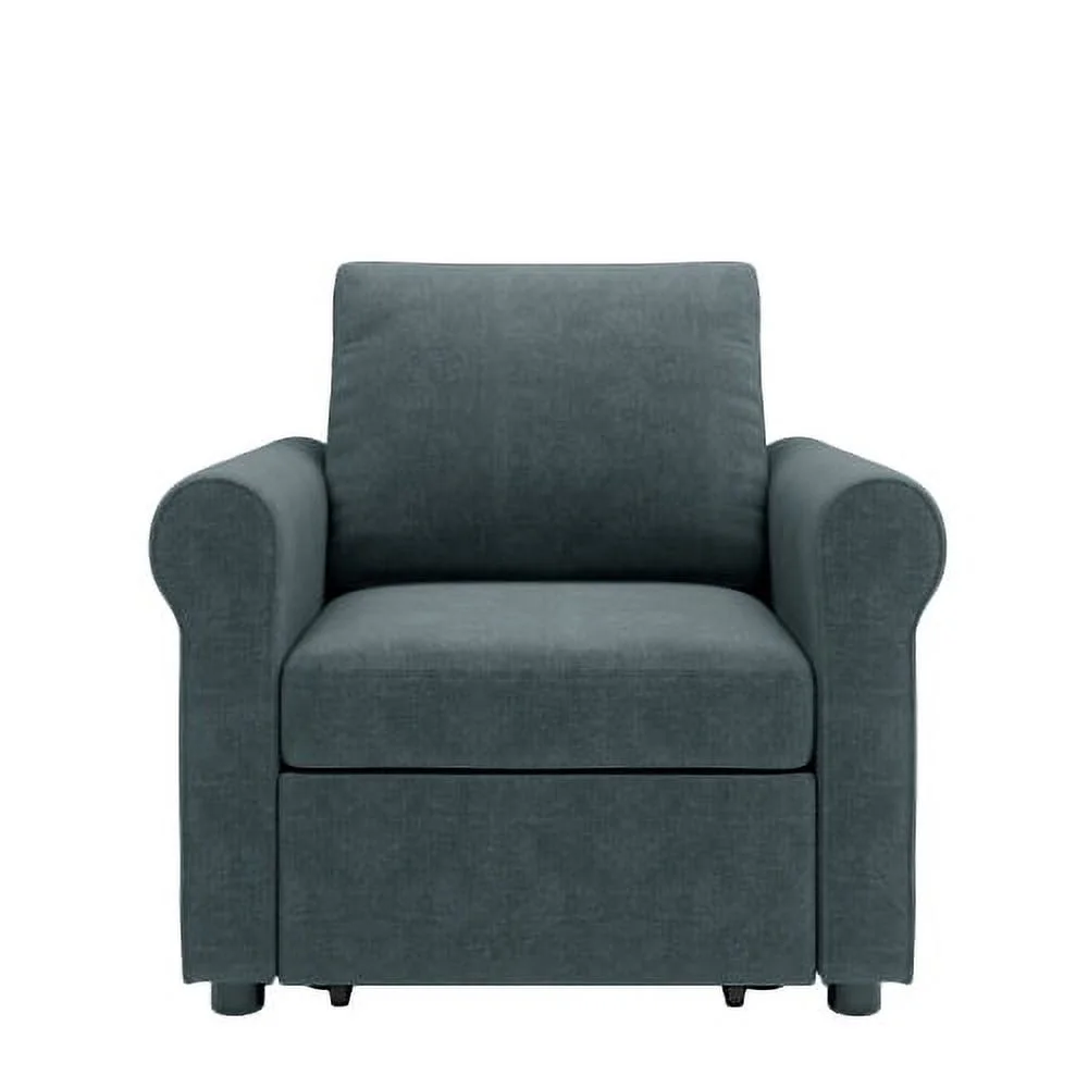 3-in-1 Sofa Bed Chair, Convertible Sleeper Chair Bed,Adjust Backrest Into a Sofa,Lounger Chair,Single Bed