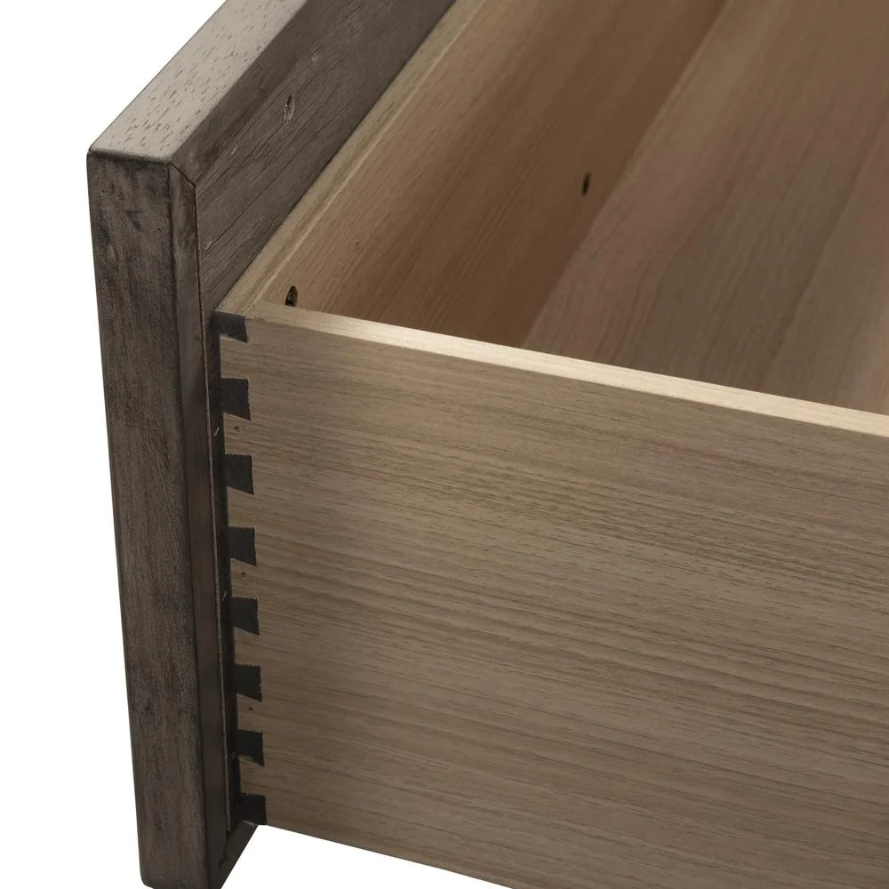 Tanners Creek Medium Gray Dresser & Mirror