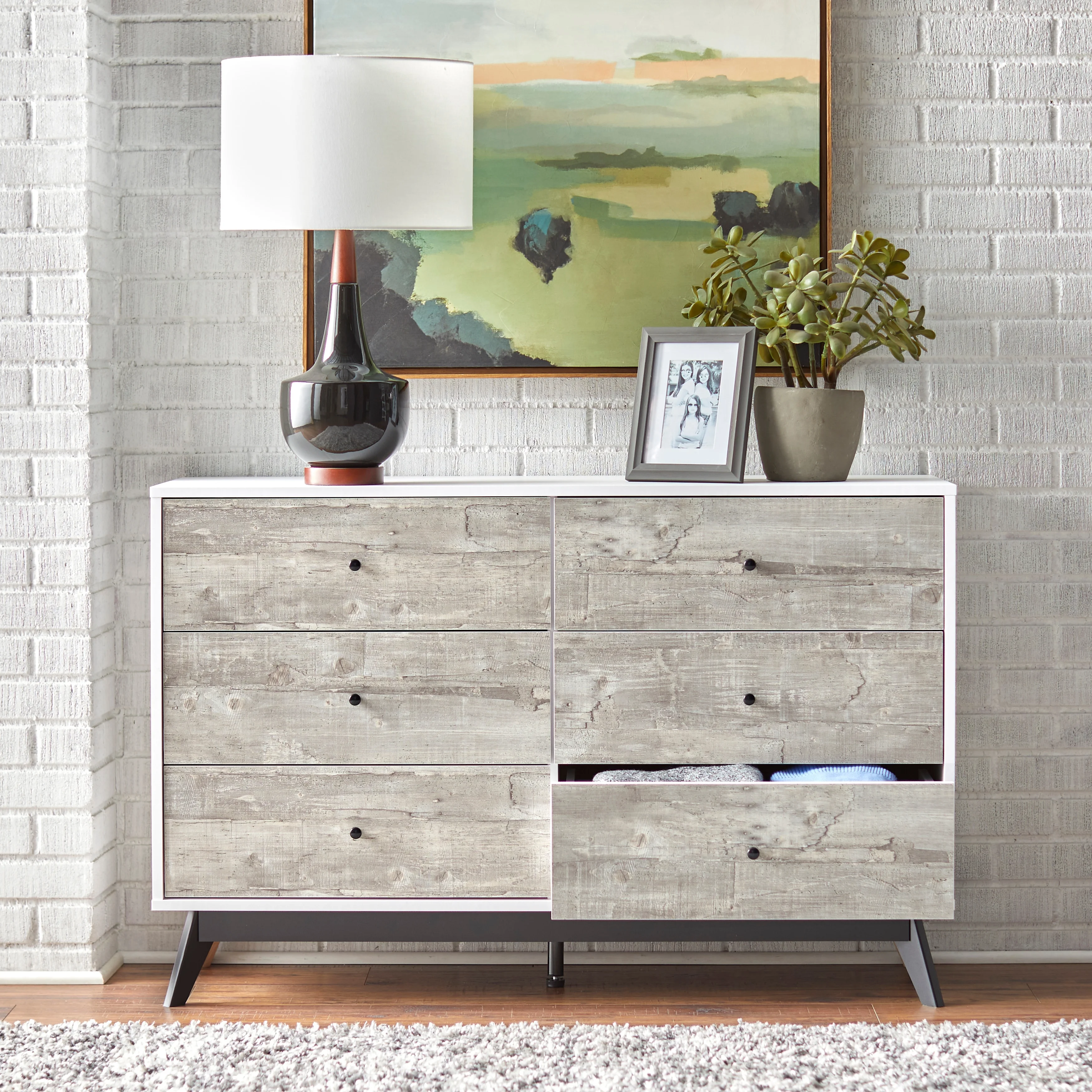 Simple Living  Crislana 6-Drawer Dresser