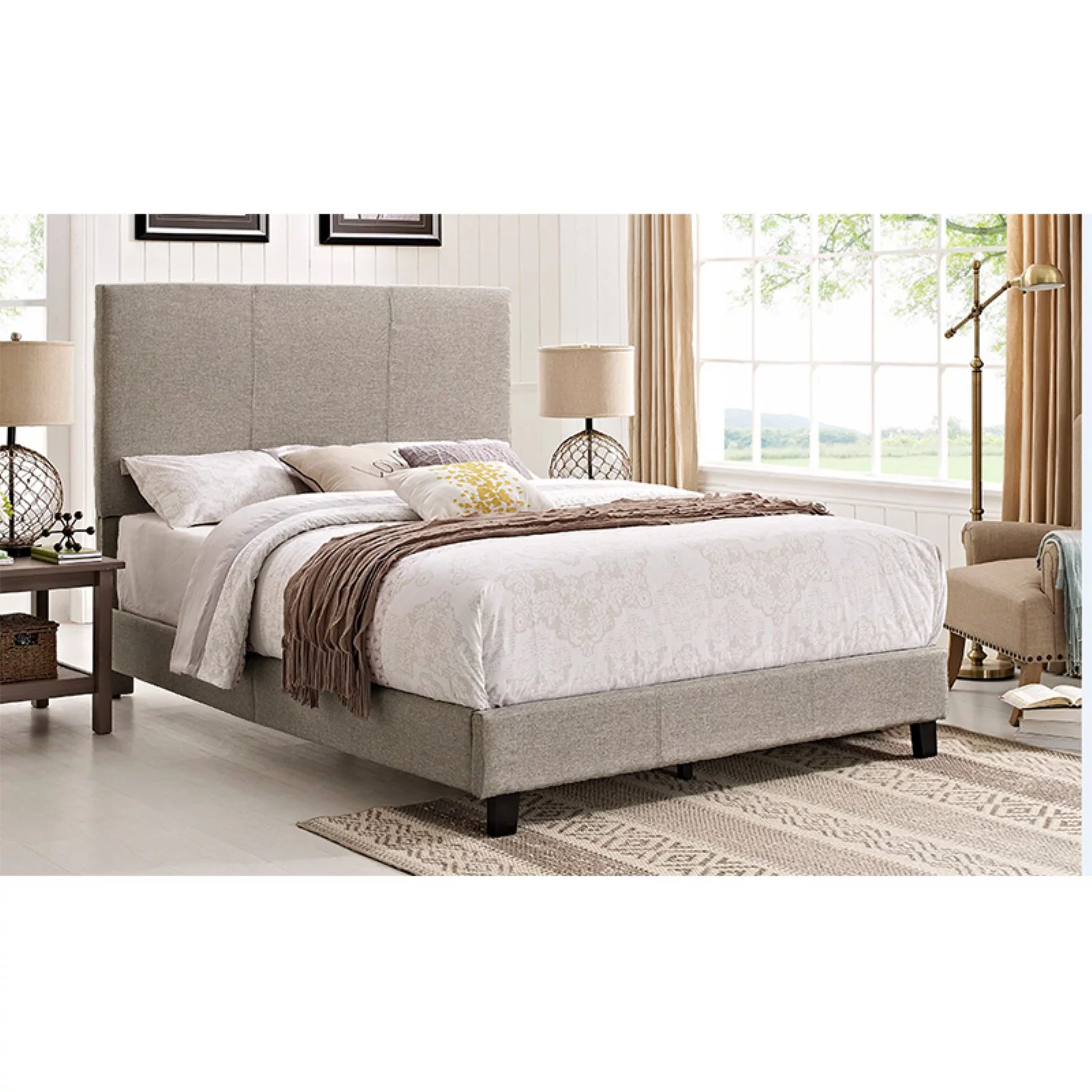 Picket House Jana Queen Bed Heirloom Charcoal