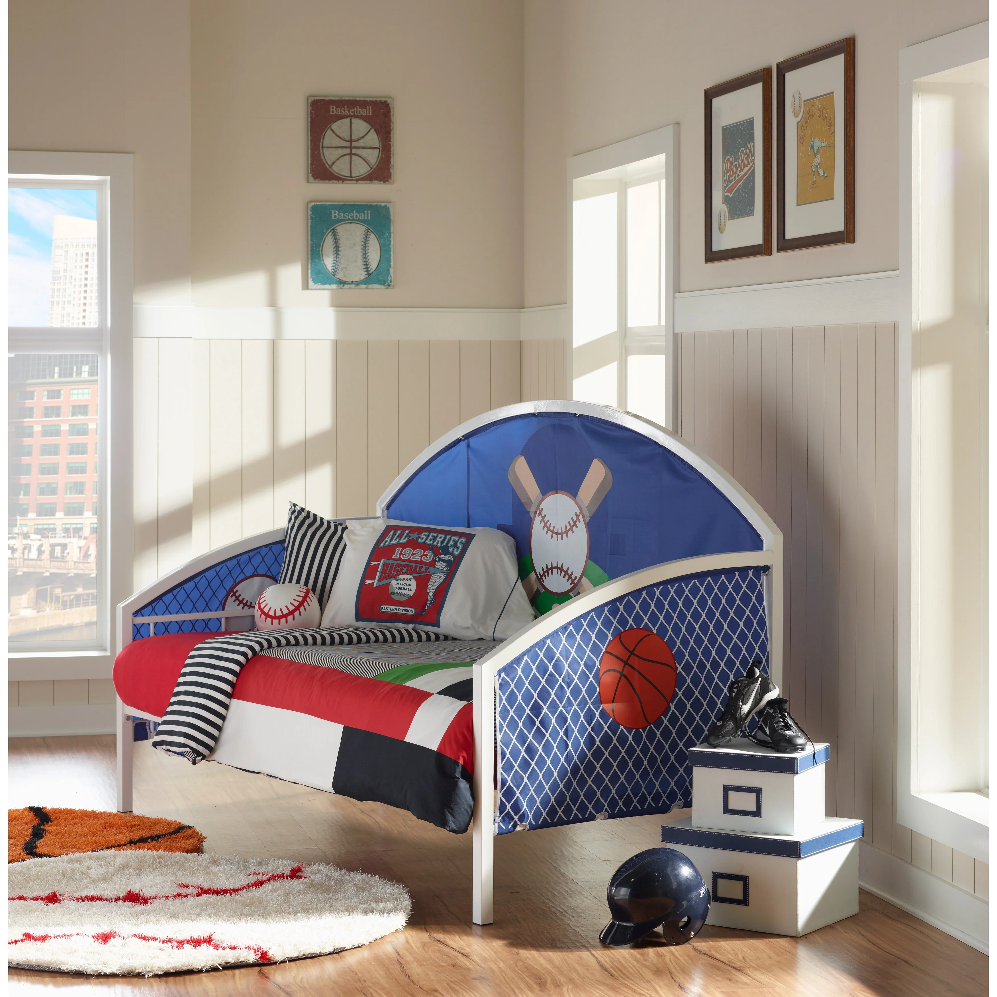 Linon Home Decor Vito Big Game Kids' Daybed