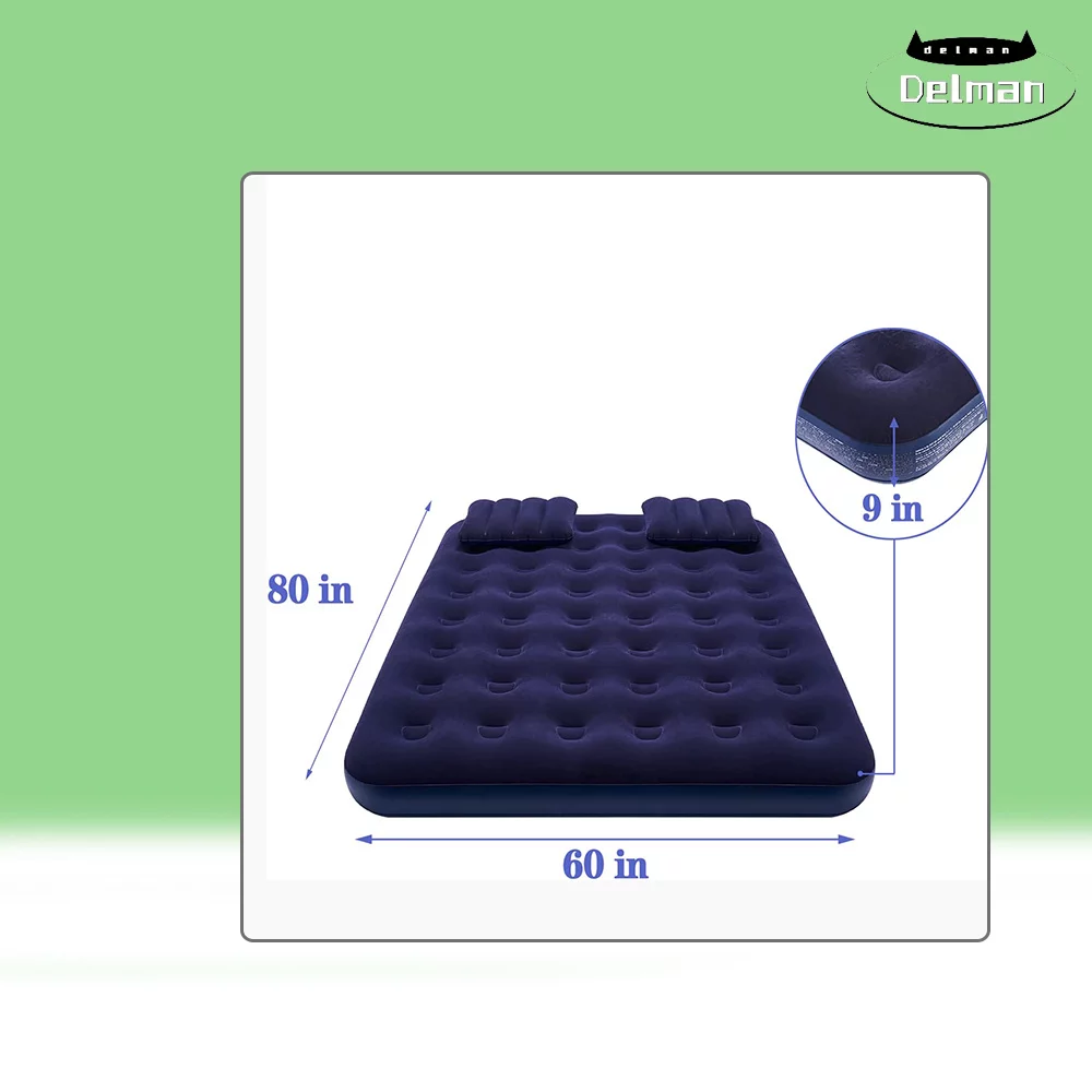 Queen Size Air Mattress Set with Pillow