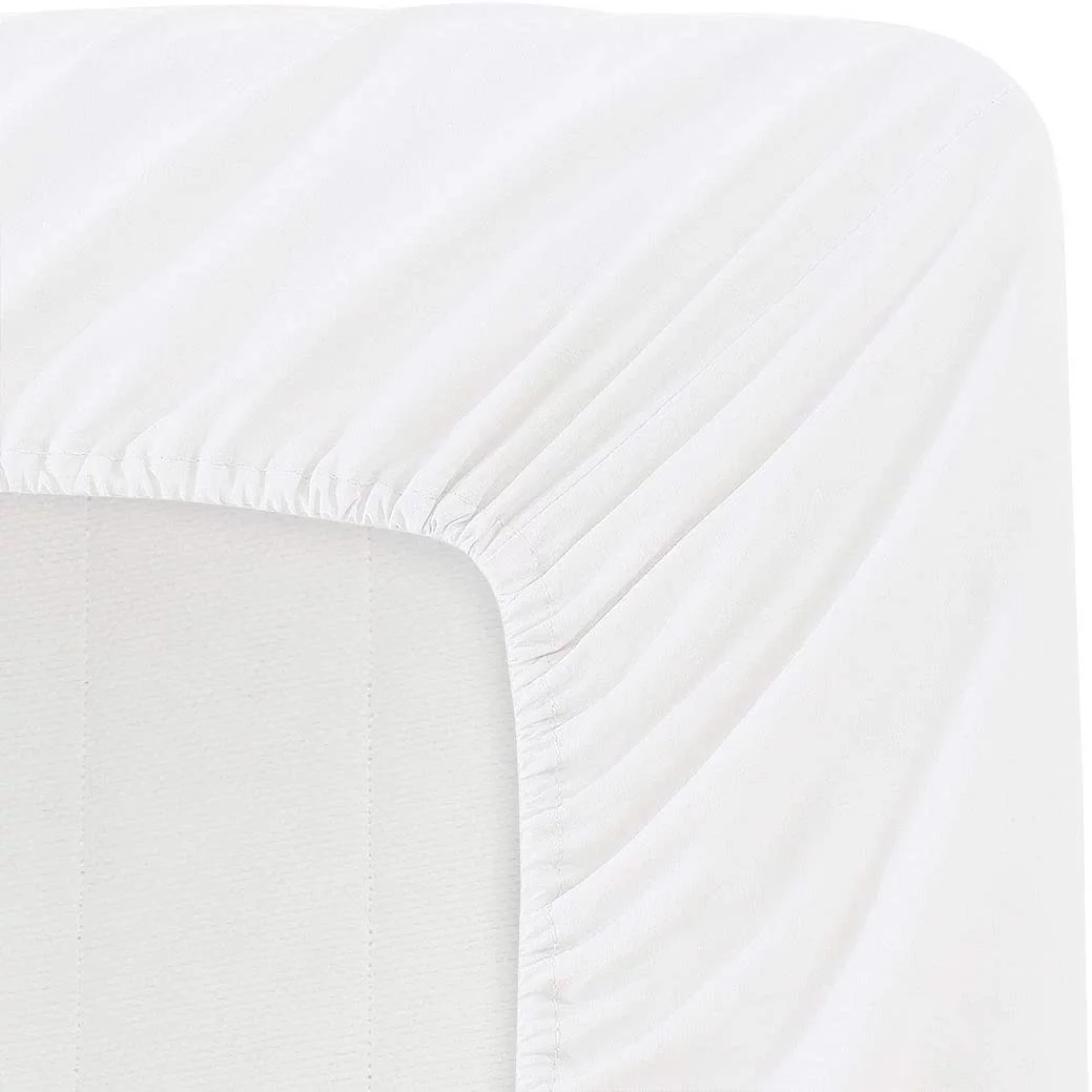 1500TC Level of Softness - Extra Soft Cooling Sheets for Hot Sleepers and Night Sweats:100% Poly-Fiber Split Head King (36