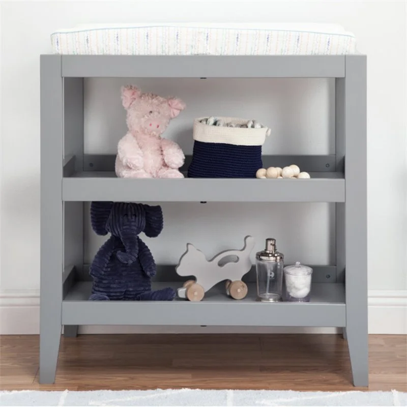 Carter's By DaVinci Colby 3 Shelf Baby Changing Table in Gray
