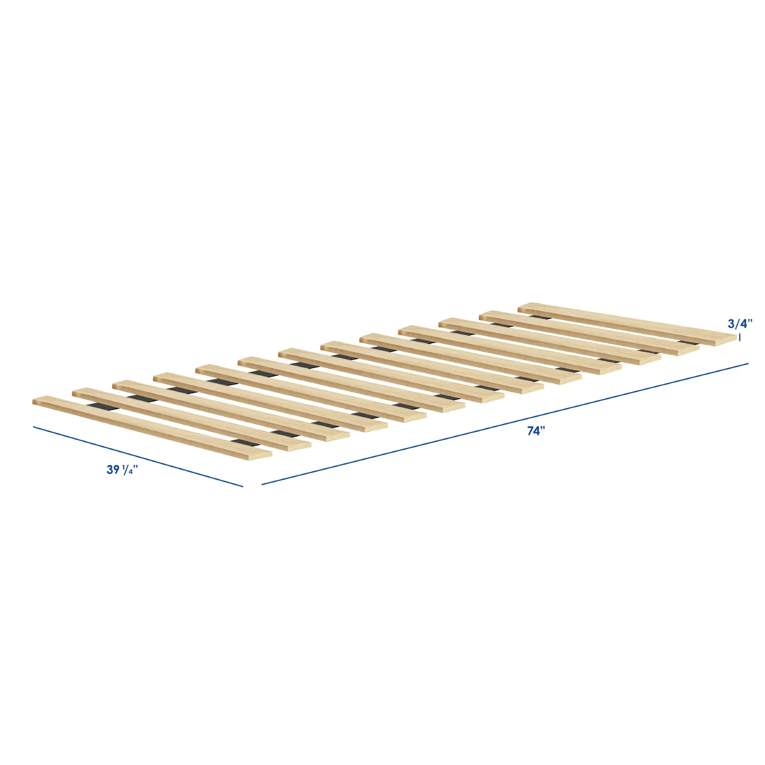 P'kolino Twin Bed Slat Kit, Solid Wood