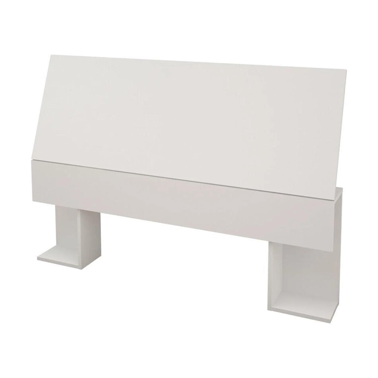 Homestock Tribal Treasures 225303 Full Size Headboard, White