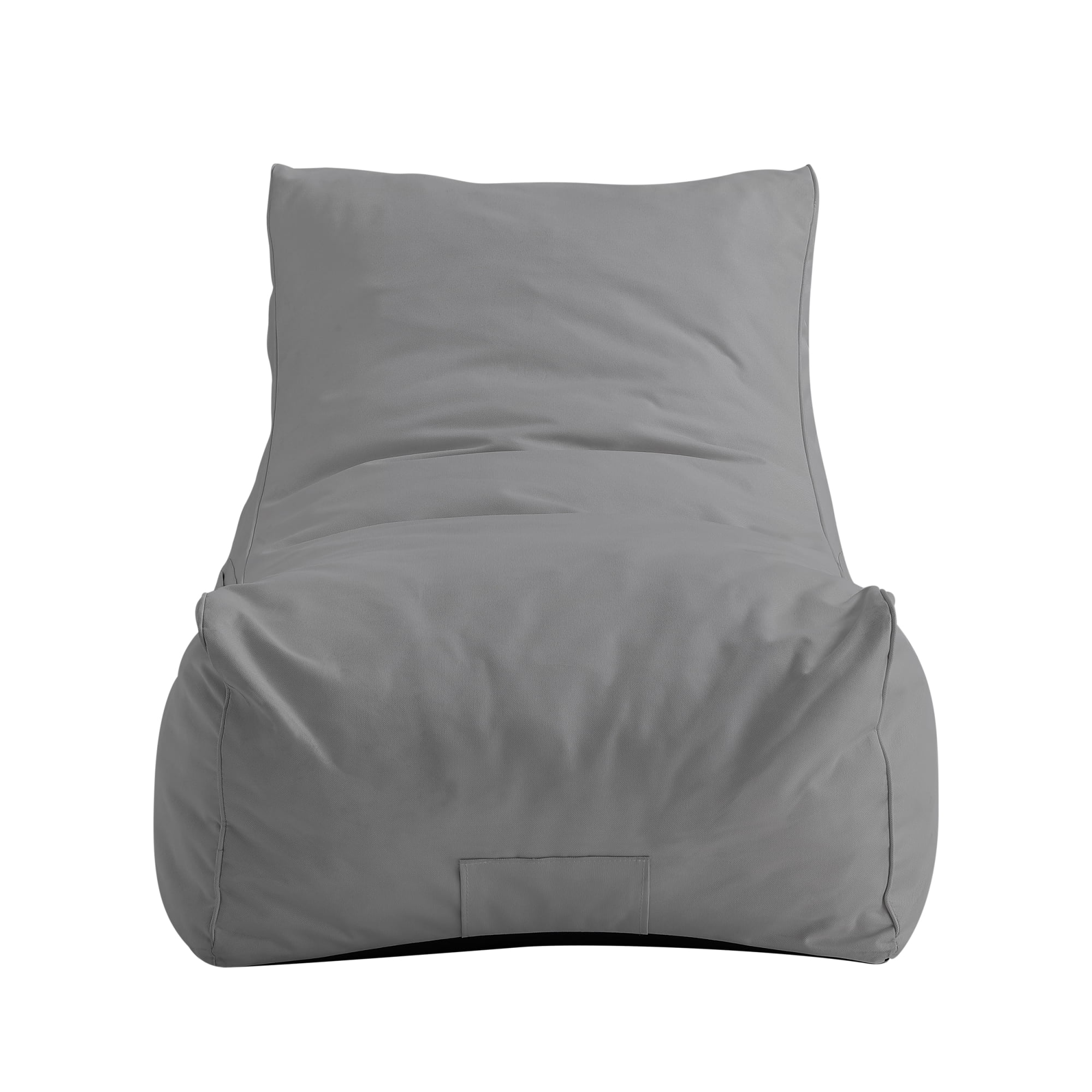 Loungie Resty Memory Foam Sofa Nylon Indoor/ Outdoor Self Expanding Water Resistant Sleeper Couch, Light Grey
