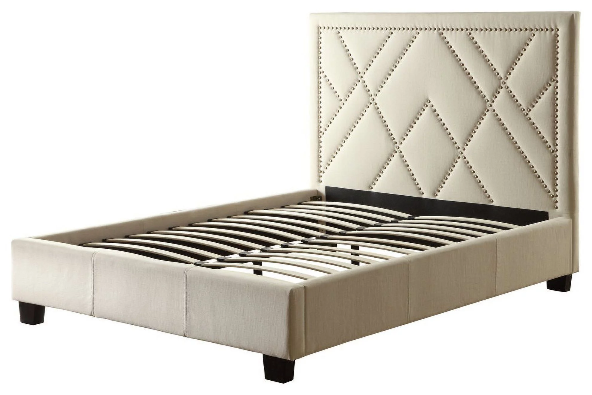 Modus Geneva Cal King Vienne Platform Bed, Powder