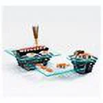 Cal-Mil 1465-15-13 Black Steel 8 x 8 x 15 Elevation Riser