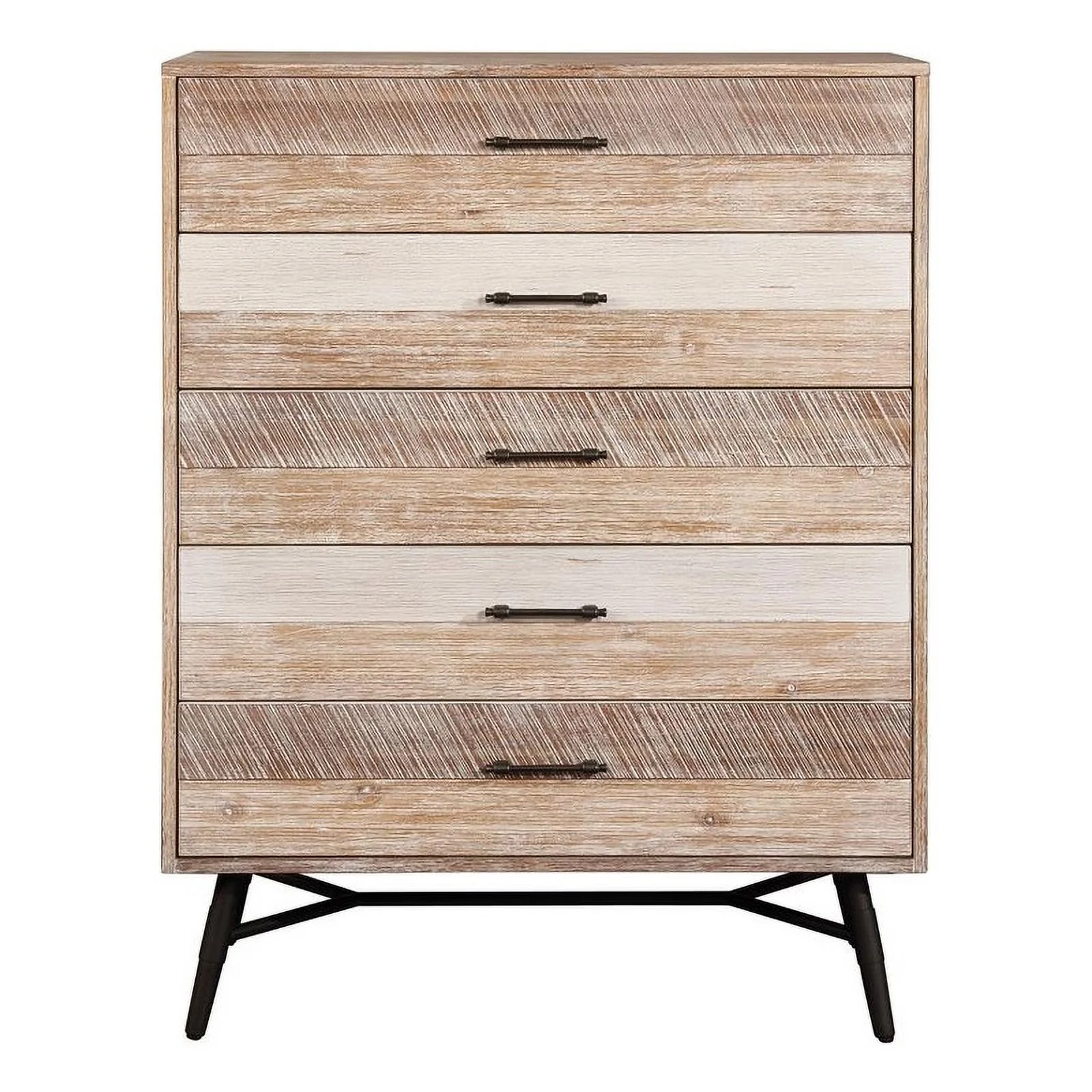 Marlow 5-drawer Chest Rough Sawn Multi