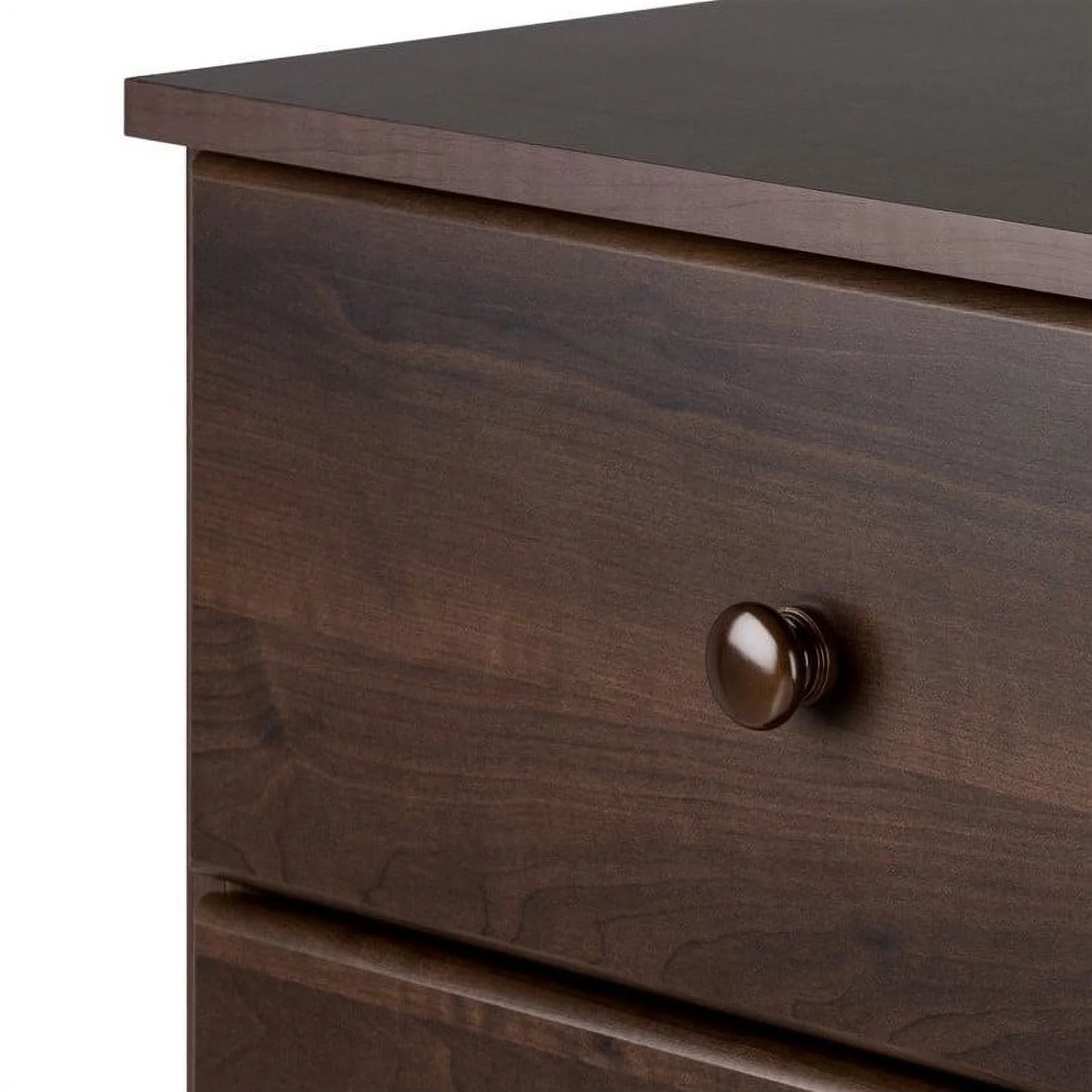 Kingfisher Lane Solid Wood 6 Drawer Double Bedroom in Espresso