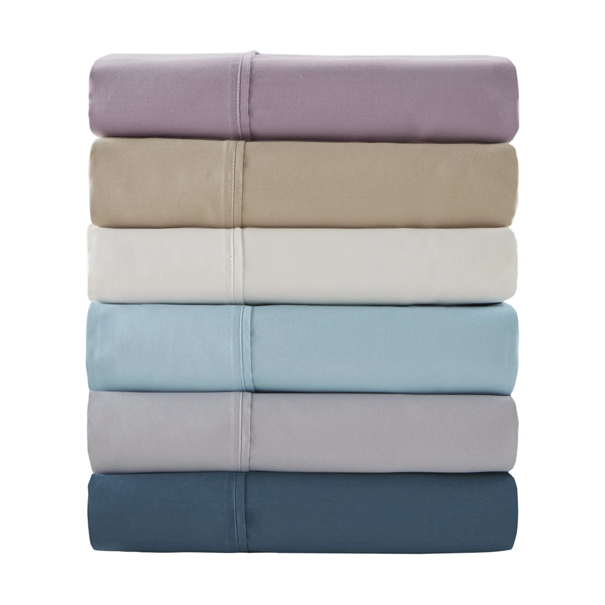 Comfort Classics 6-Piece 800 Thread Count Teal Cotton Blend Sateen Sheet Set, California King