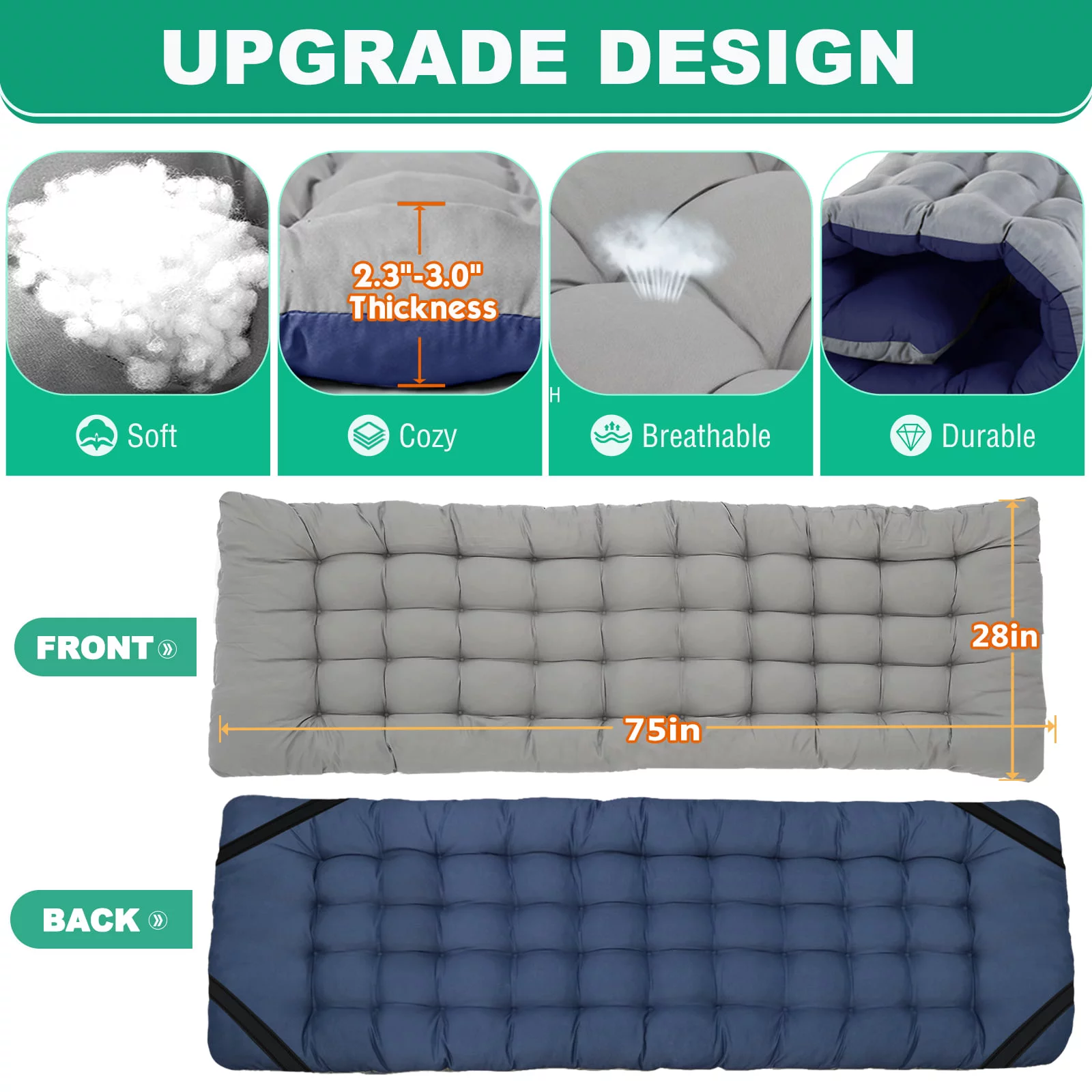 Folding Camping Cots for Adults,Sleeping Cot Foldable Bed with Carry Bag &  Mattress Heavy Duty Cot Bed  for Indoor Outdoor