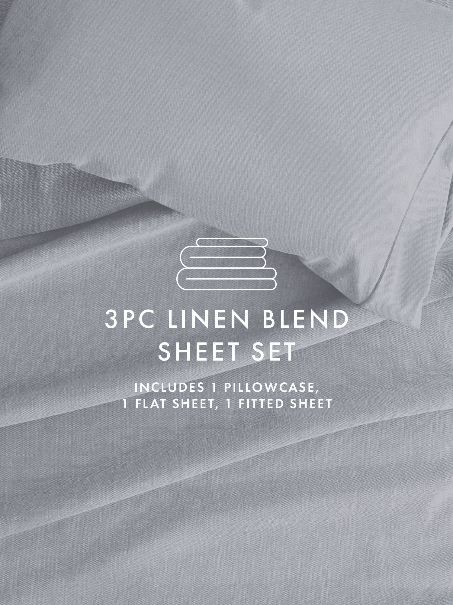 Comfort Canopy - 4 Piece Gray Adult Bed Sheet Set - Made from Rayon Derived from Bamboo for Soft & Breathable Bed Sheets - King, Queen, Full, & Twin Beds