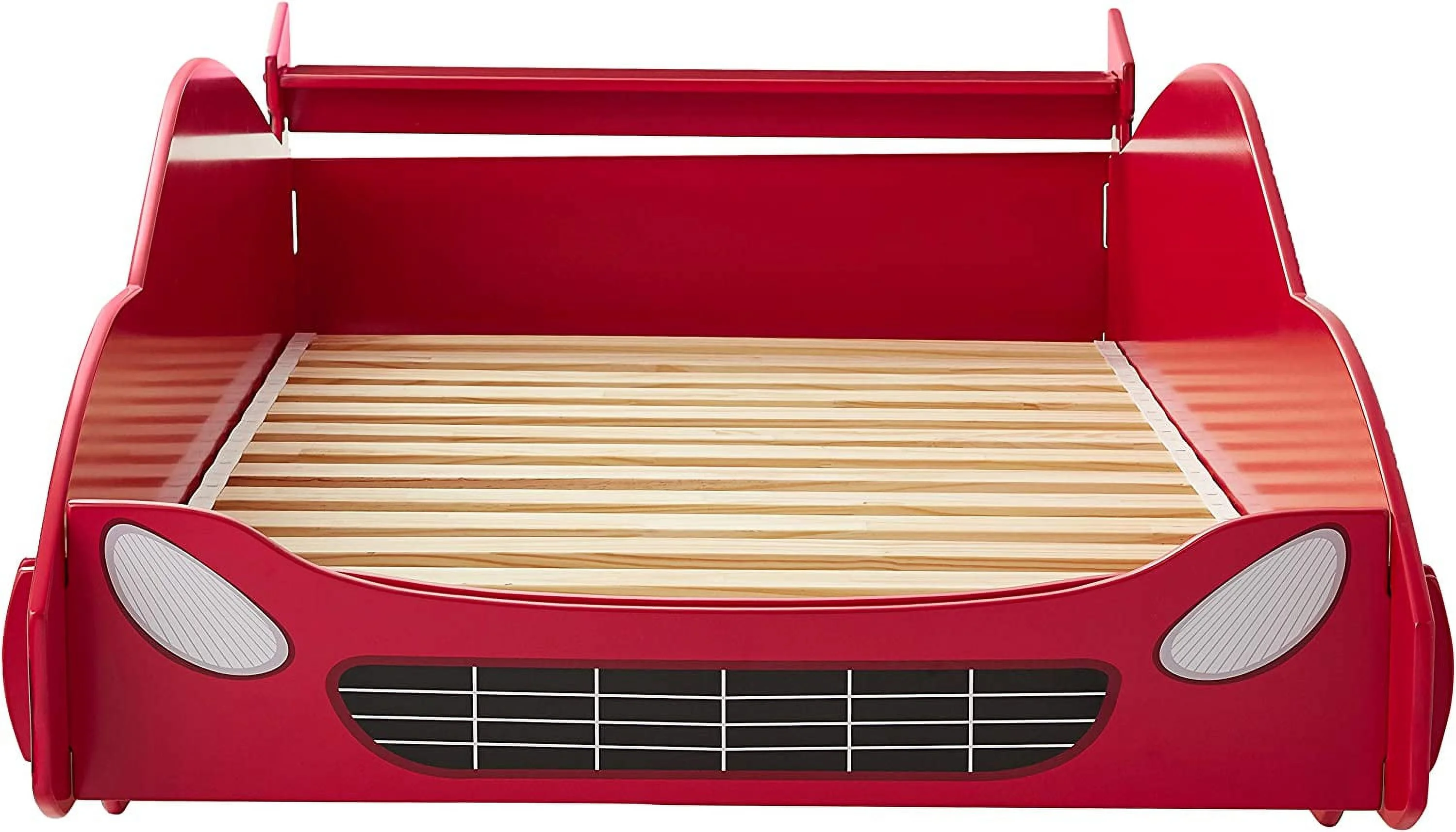Legare Furniture  Kids Furniture Race Car Twin Bed, Red