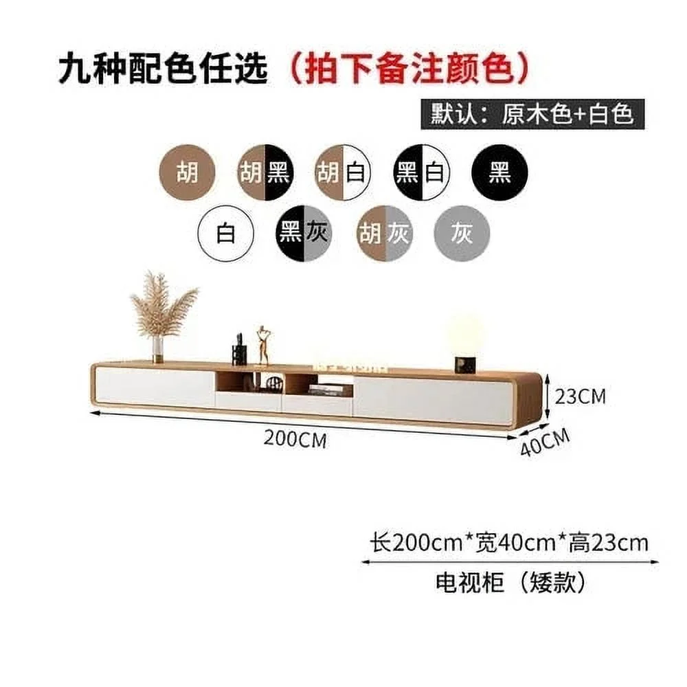 Lowboard Retro Tv Table Mobile Mount Rack Console Cabinet Tv Stand White Living Room Bench Suporte Para Tv Living Room Furniture
