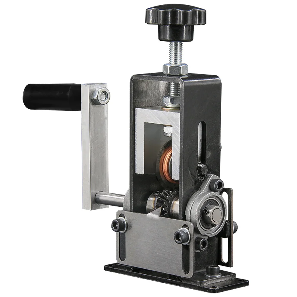 Dadypet Wire stripper,Steel Manual Wire Iron Frame Speed 1-20mm Cable Hand Frame Speed Steel Speed Steel Manual Wire Iron Frame Wire Tool 1-20mm Support Use Hand Cable Hand Crank Portable Wire Iron