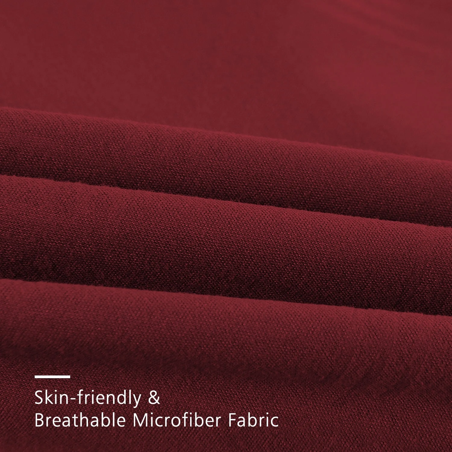 8 Pieces Bed in a Bag Bedding Comforter Set,Quilted Diamond Pattern, Twin,Burgundy