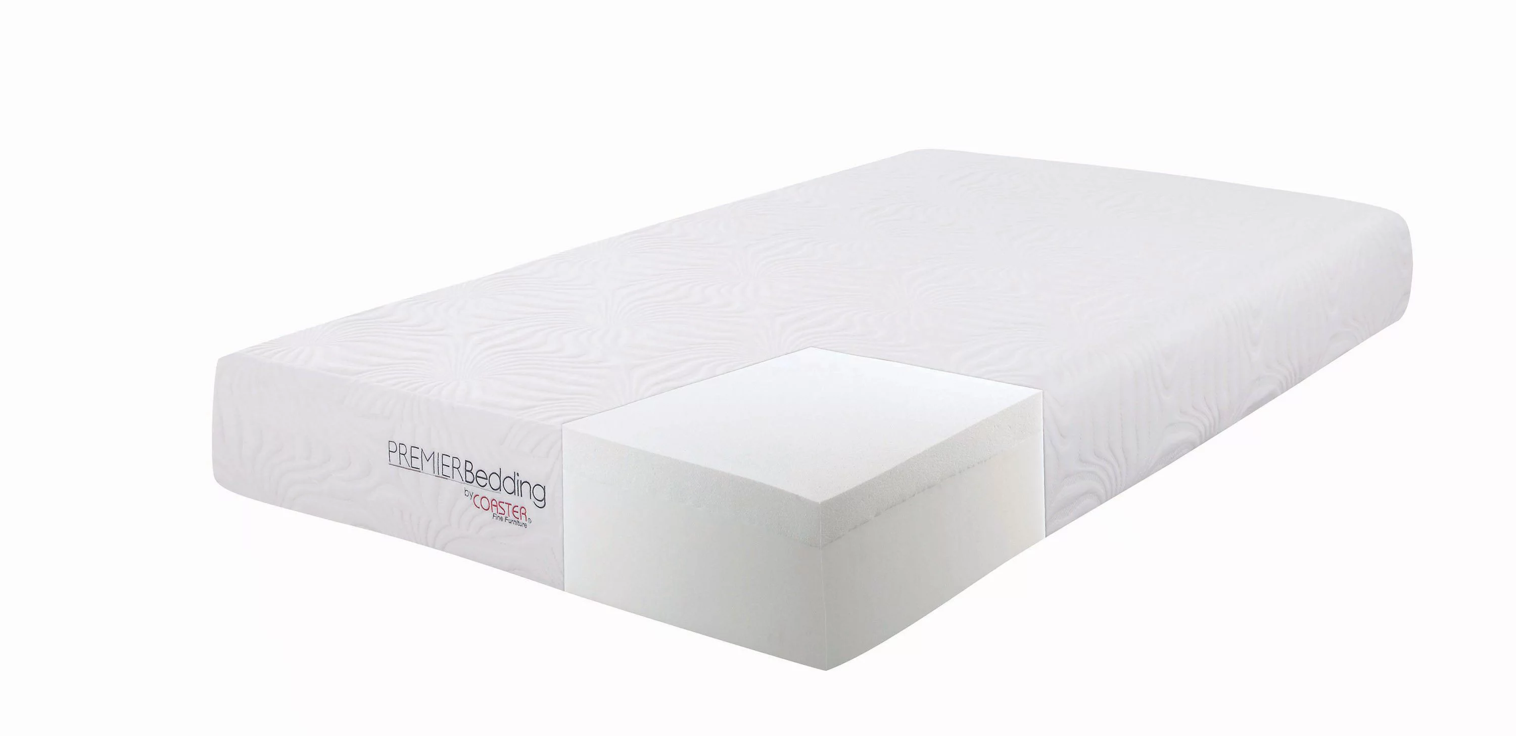 Key Full Memory Foam Mattress White