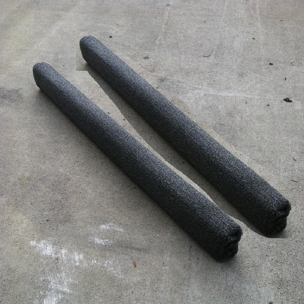 (2) Charcoal Bunk Boards / 2x4x7 / Marine Carpeted Runners for Boat Trailer