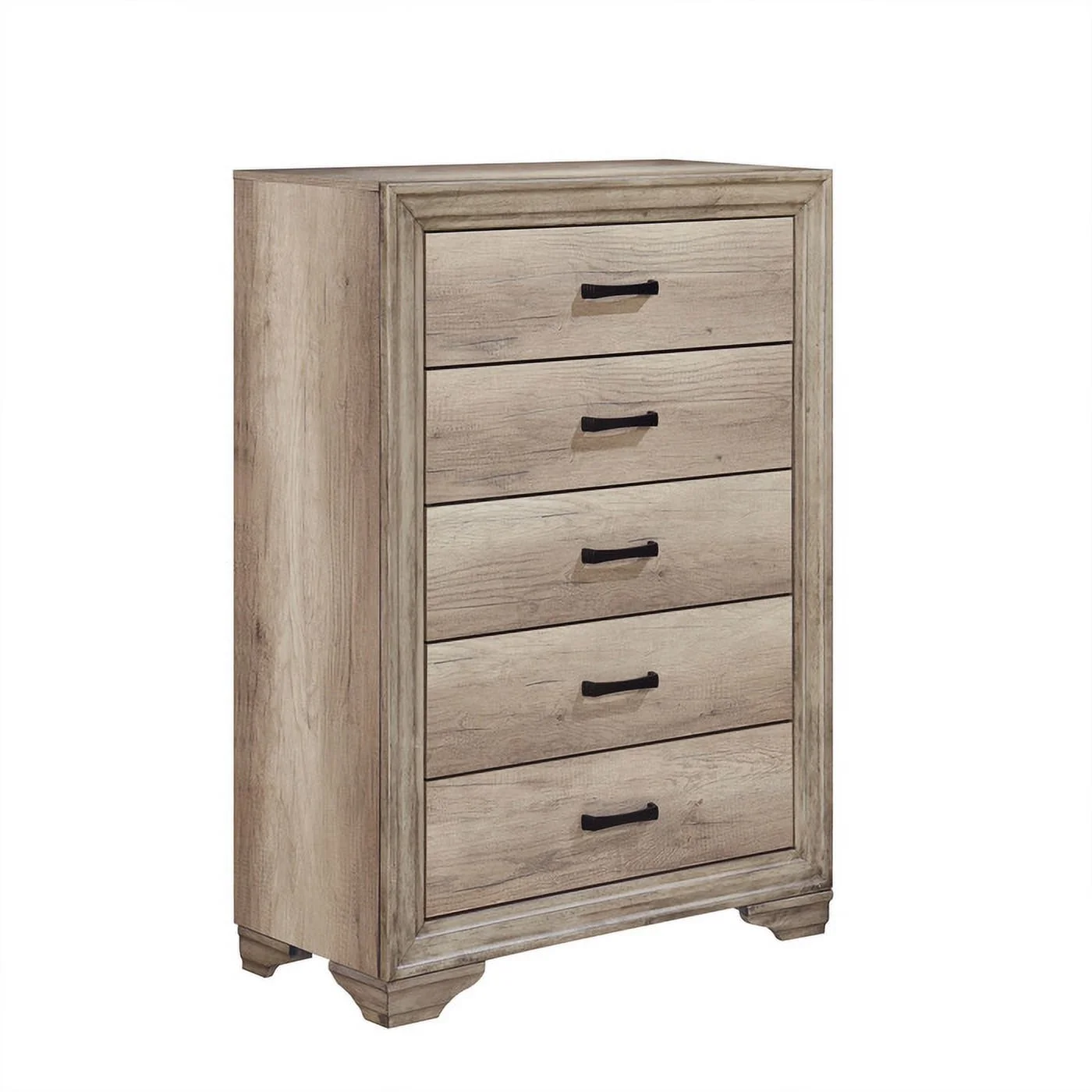 Lonan Collection Chest with Sun-Bleached Wood Look