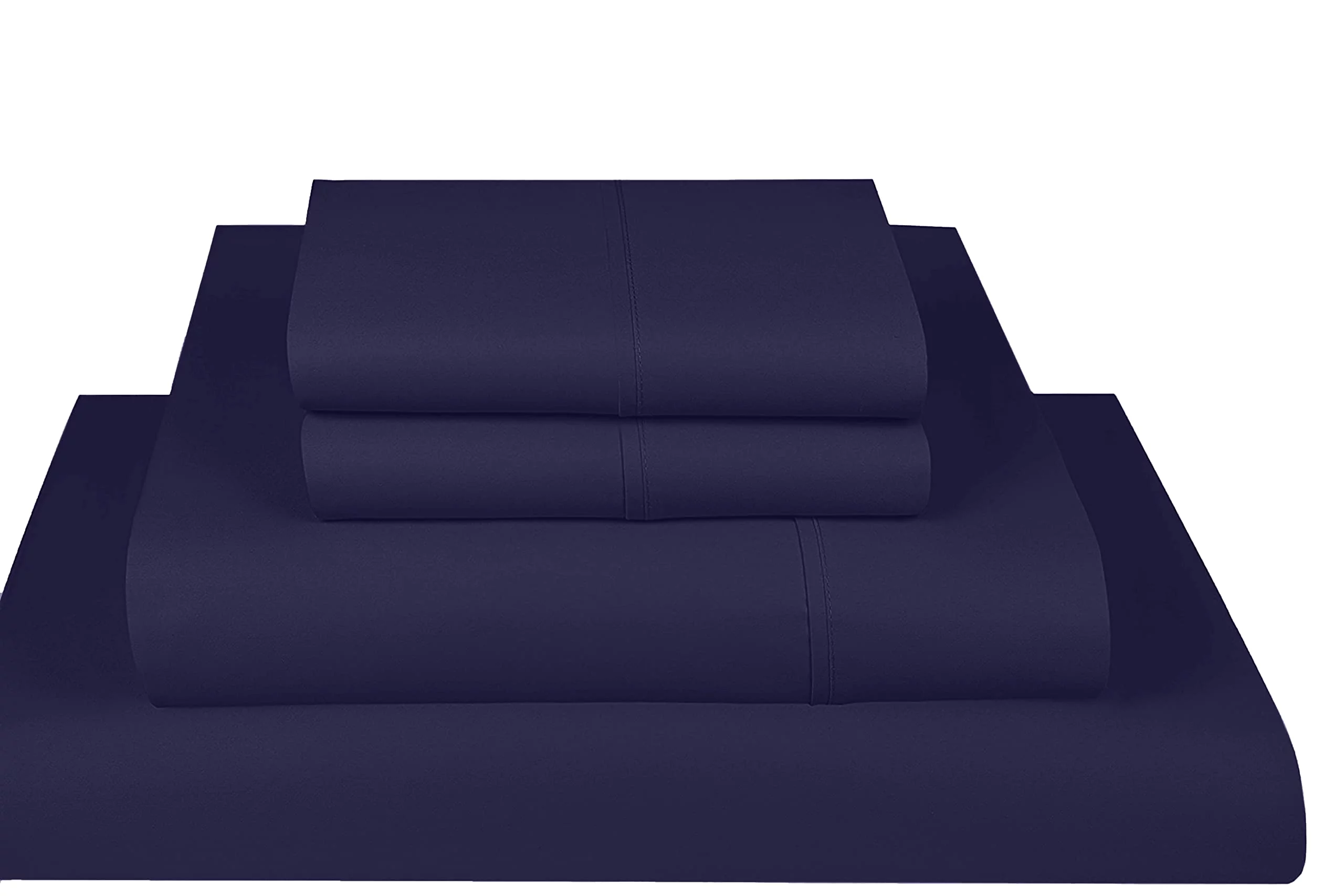 Bluemoon Homes luxurious 1000 TC Italian FInish 100% Egyptian Cotton 4-Piece Bed Sheet Set, Fitss Mattress Up To 18