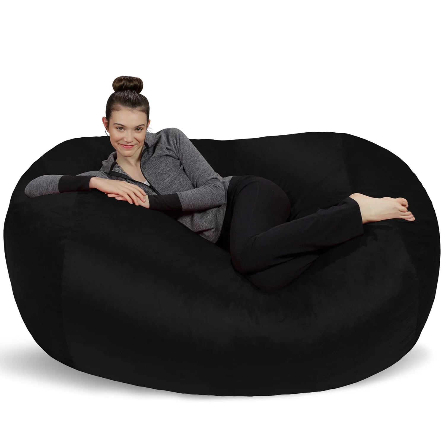 Sofa Sack Bean Bag Chair, Black