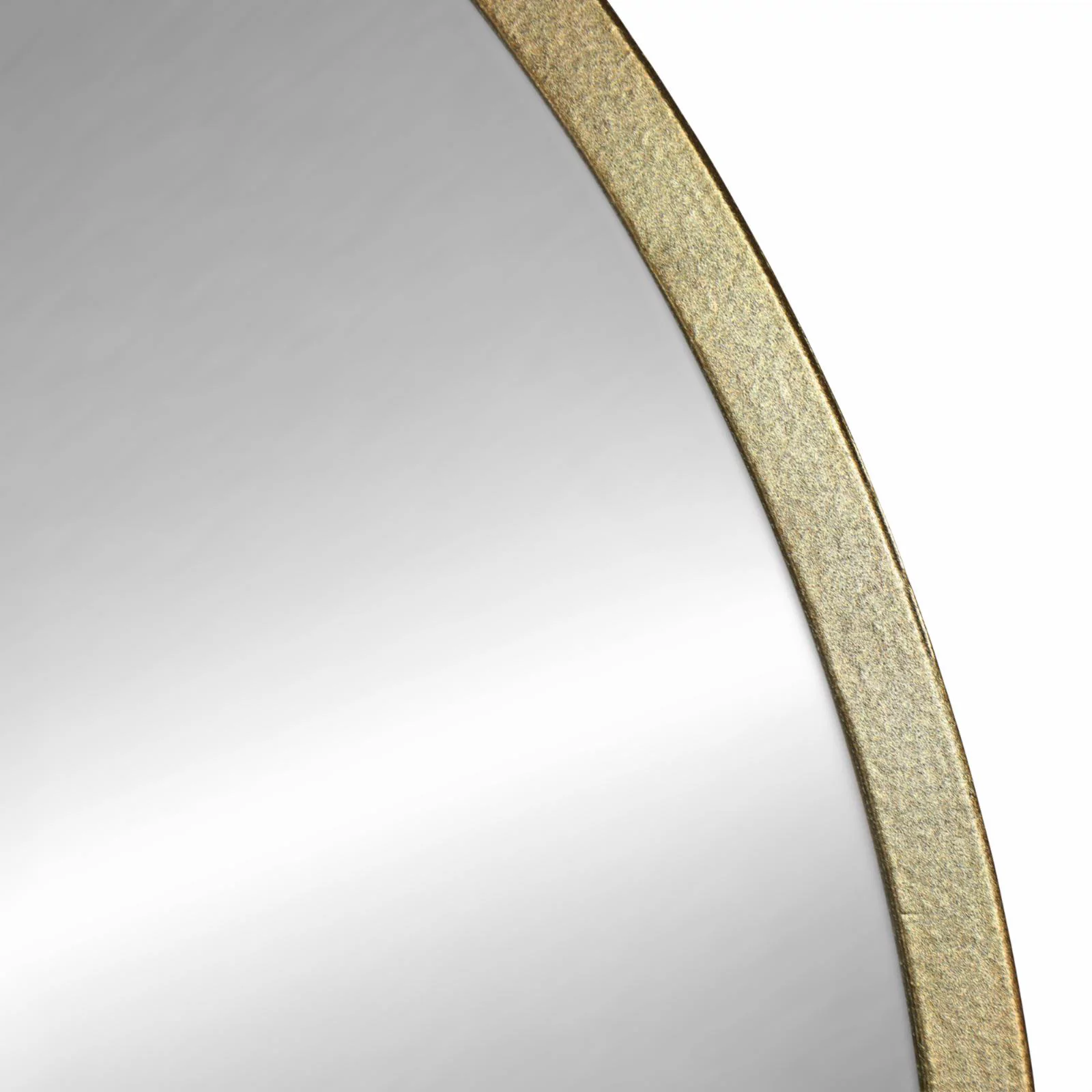 Stratton Home Decor Ava Round Gold Mirror