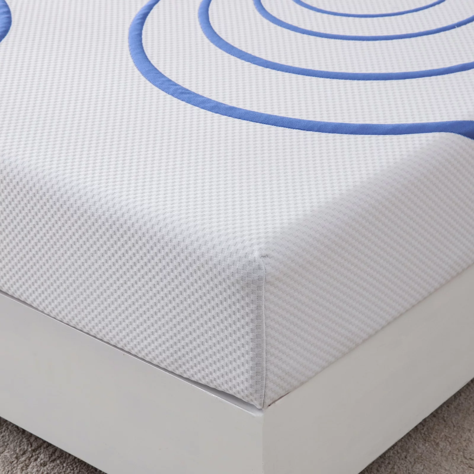 8 inch Full Size Memory Foam Mattress in a box, Medium Feeling, Bamboo Charcoal Gel Mattresses, Made in USA