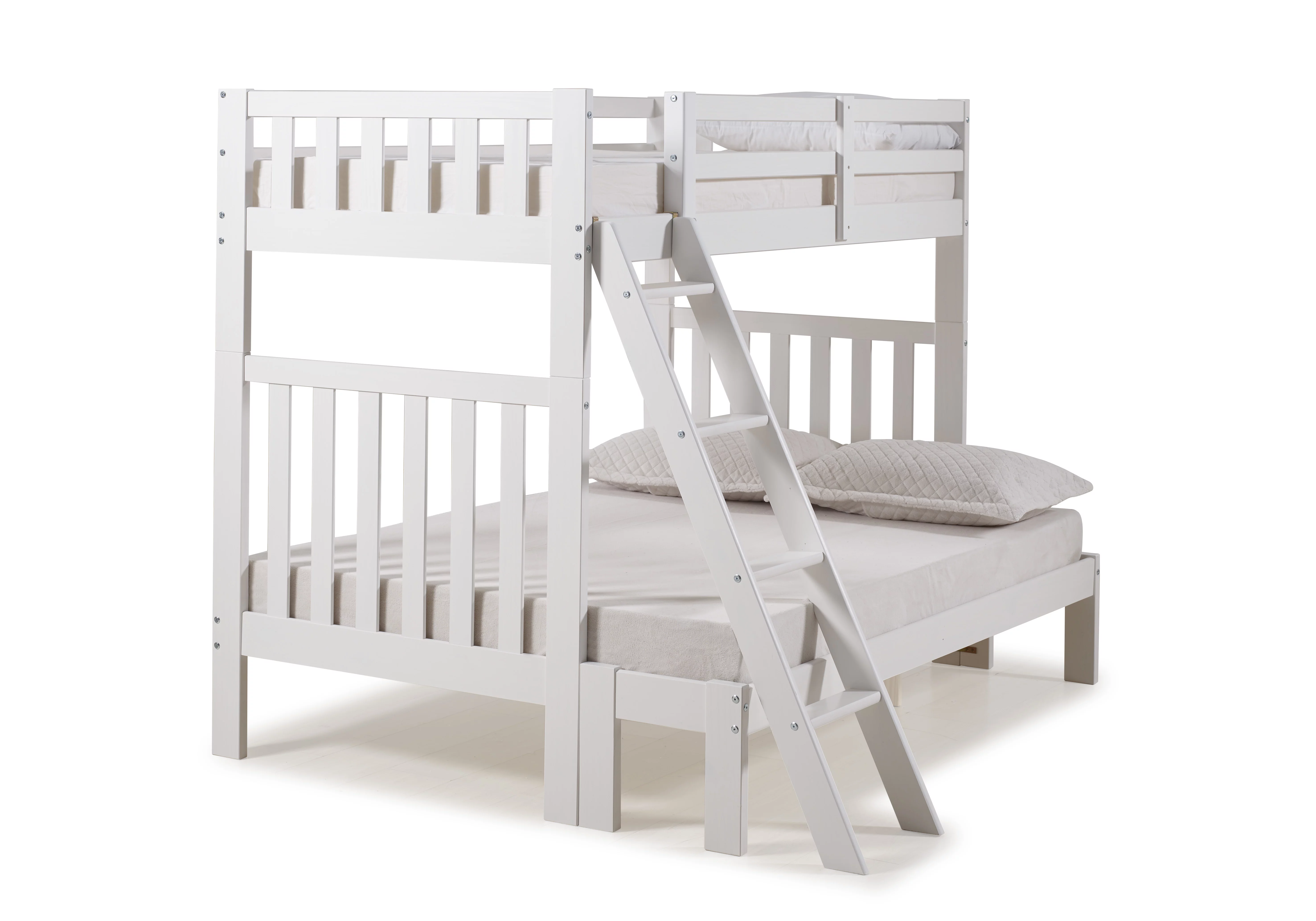 Aurora Twin Over Full Bunk Bed, White