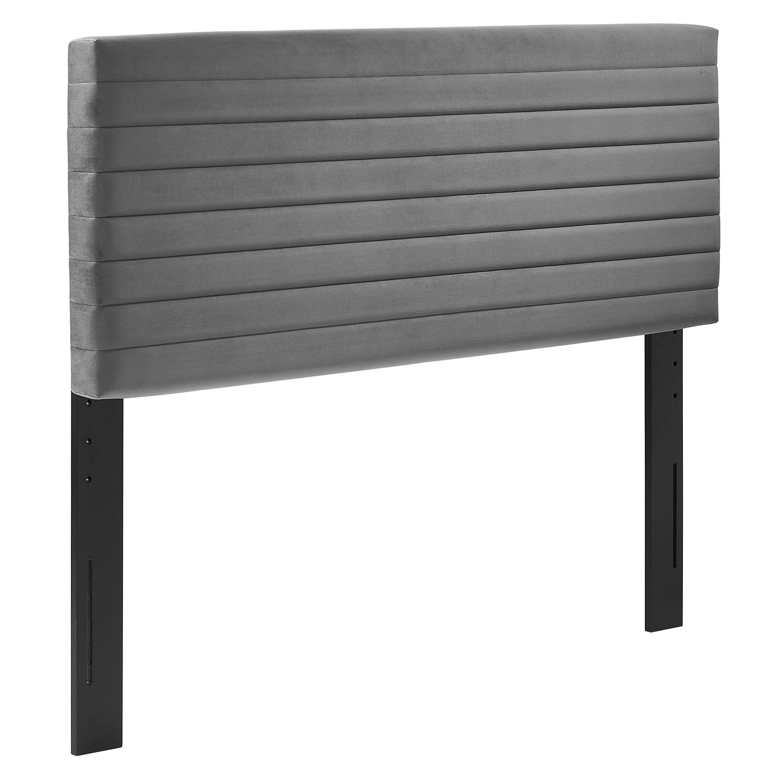 Modway Tranquil Twin Headboard in Gray